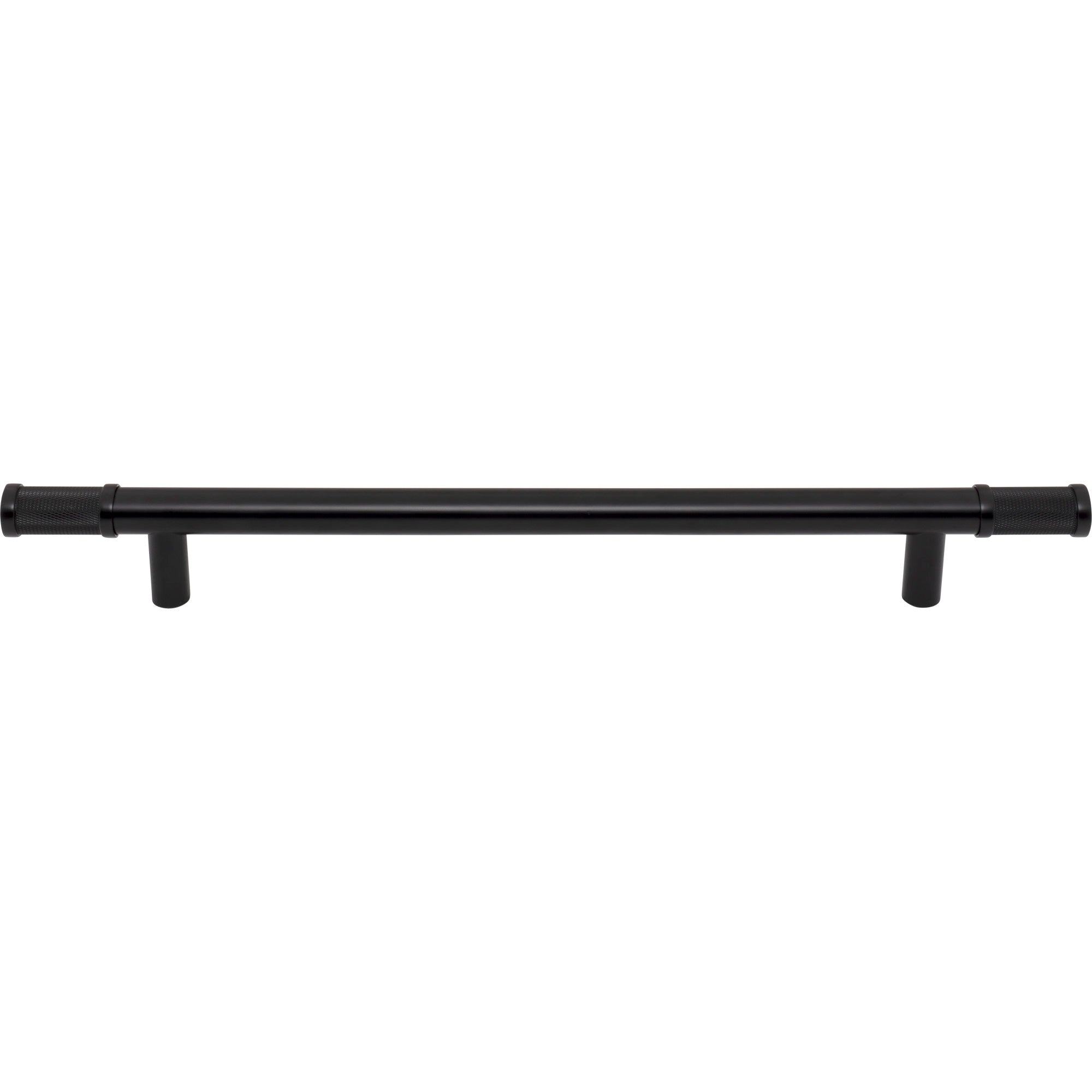 Burnham 12" Center to Center Bar Pull - Flat Black