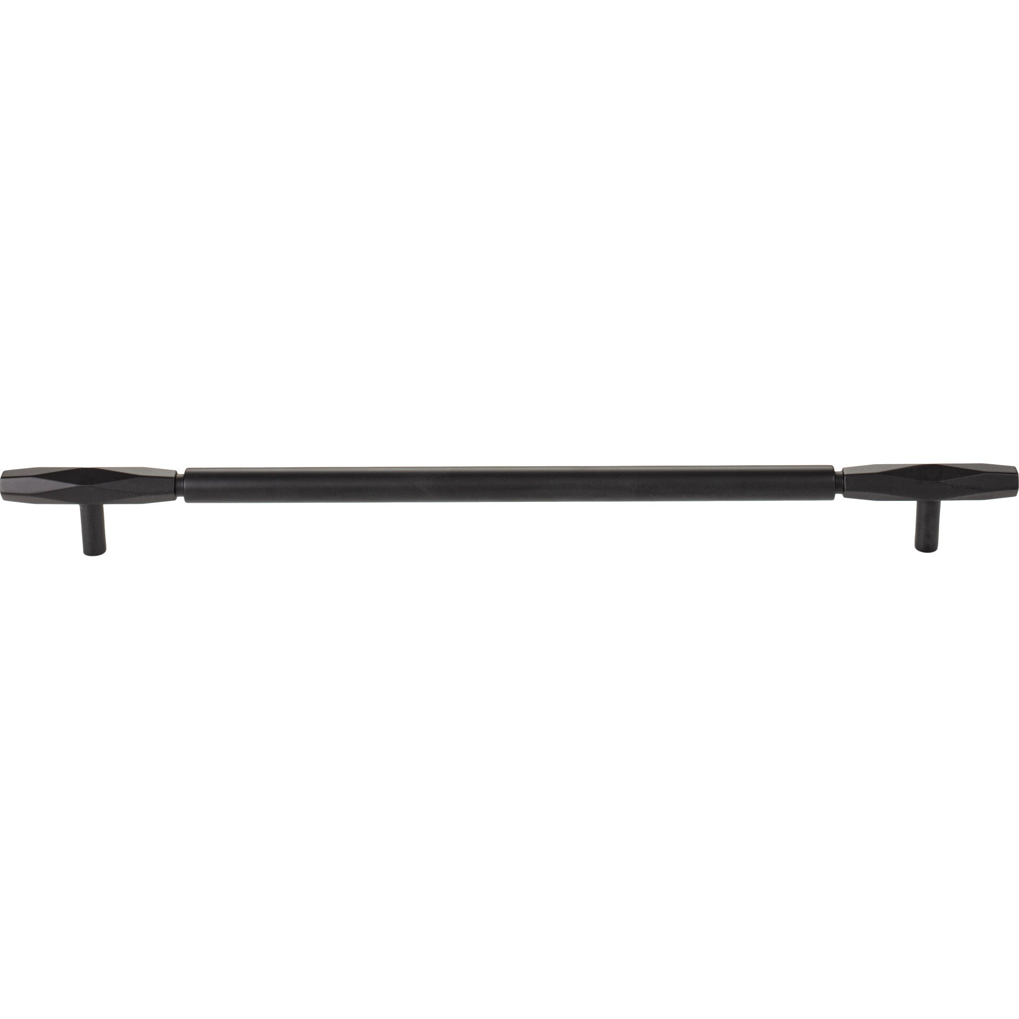 Kingsmill 12" Center to Center Bar Pull - Flat Black