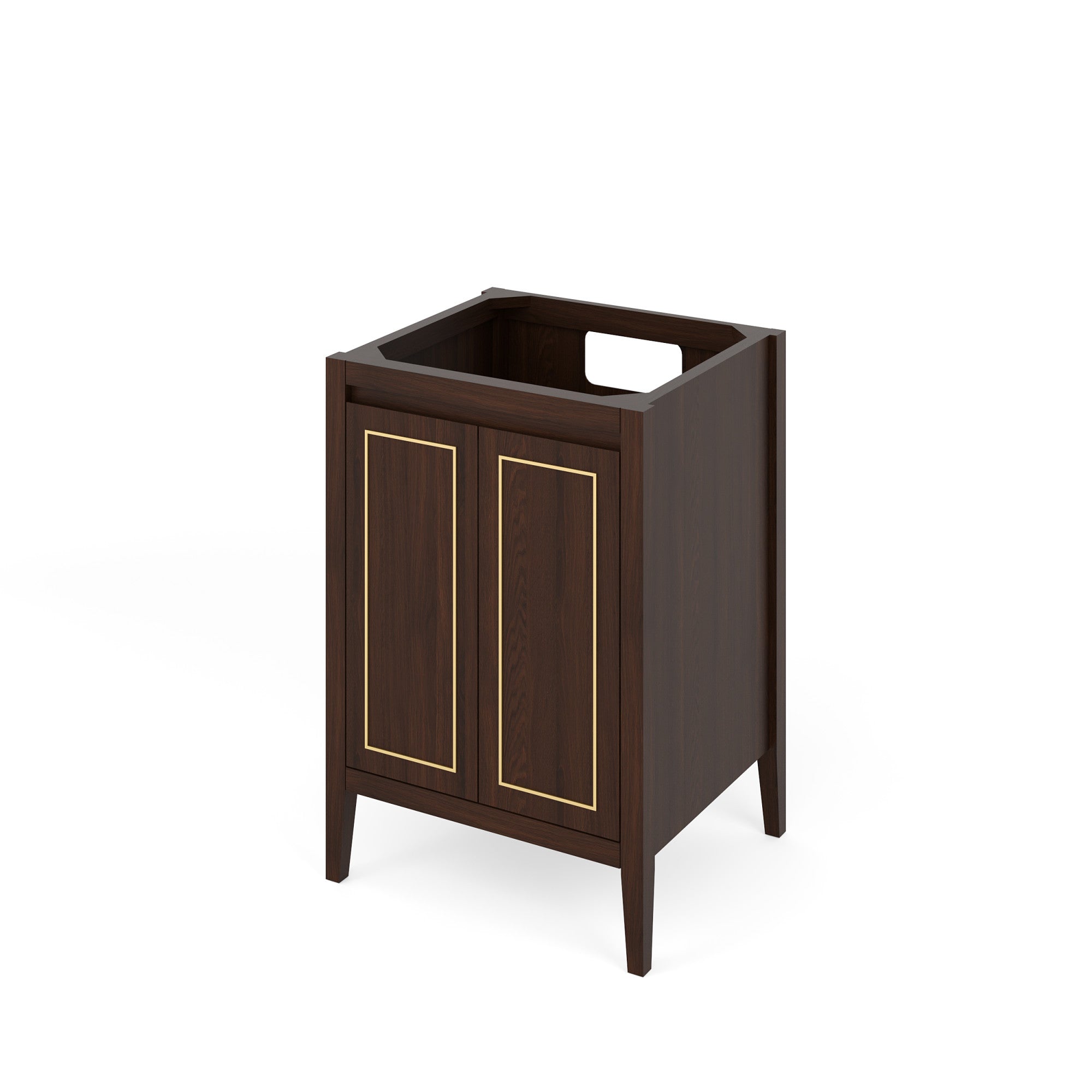24" Percival Vanity – Dark Walnut