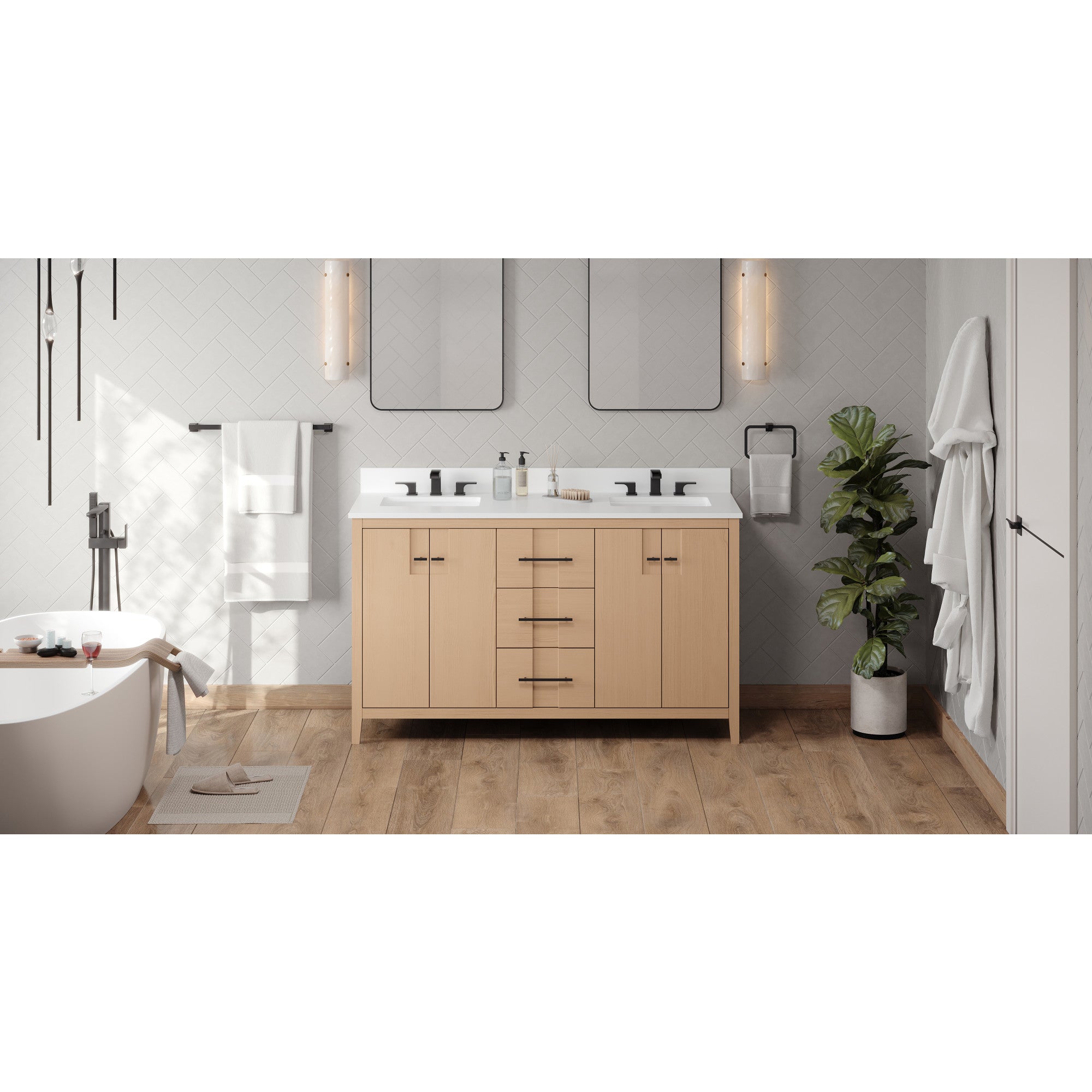 60" Katara Vanity – Double Bowl