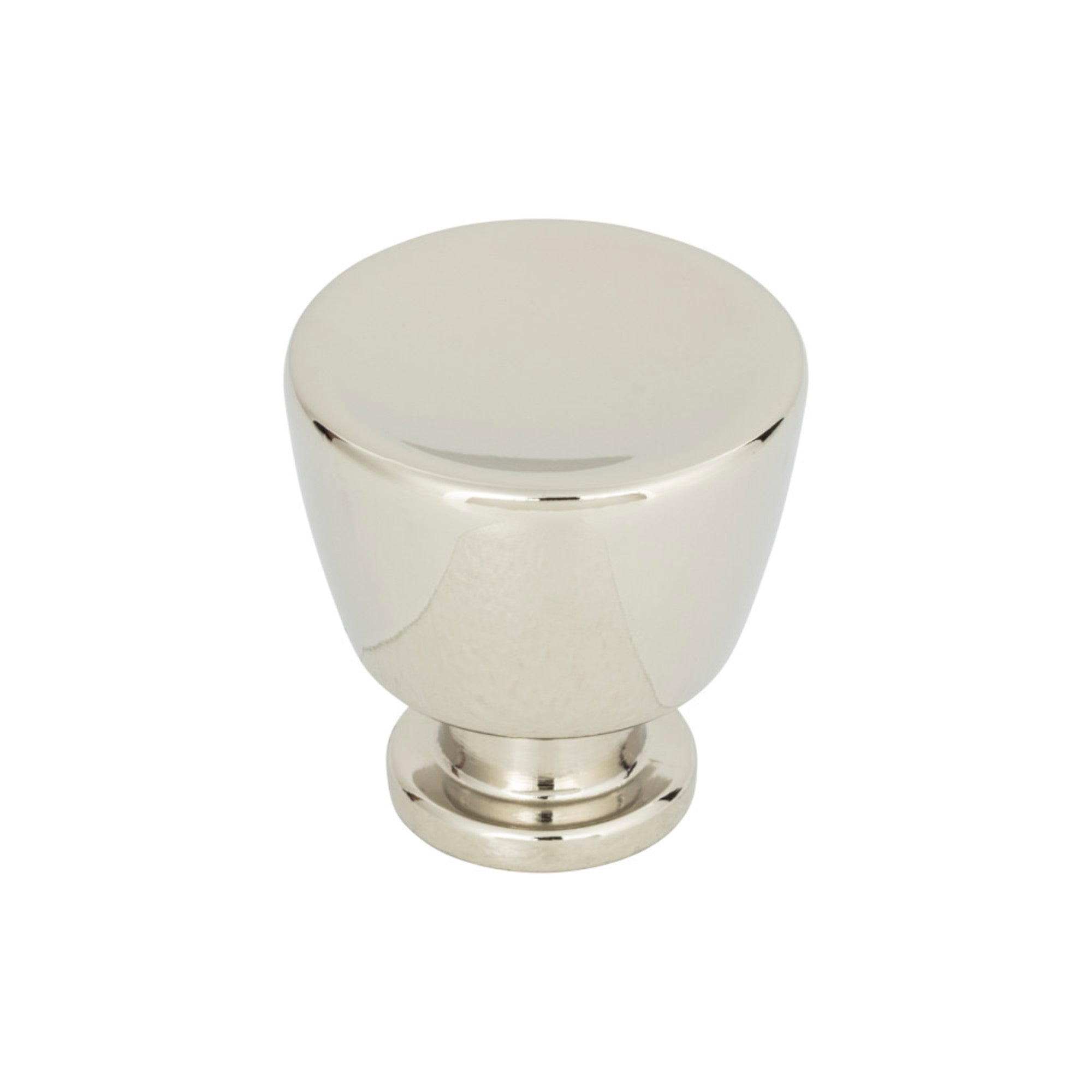 Tiki Hut Round Knob - Polished Nickel