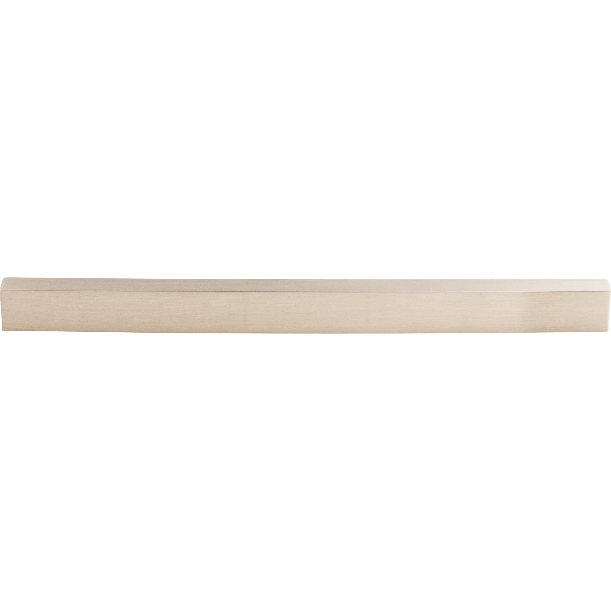 Modern Metro Finger Pull - Brushed Satin Nickel