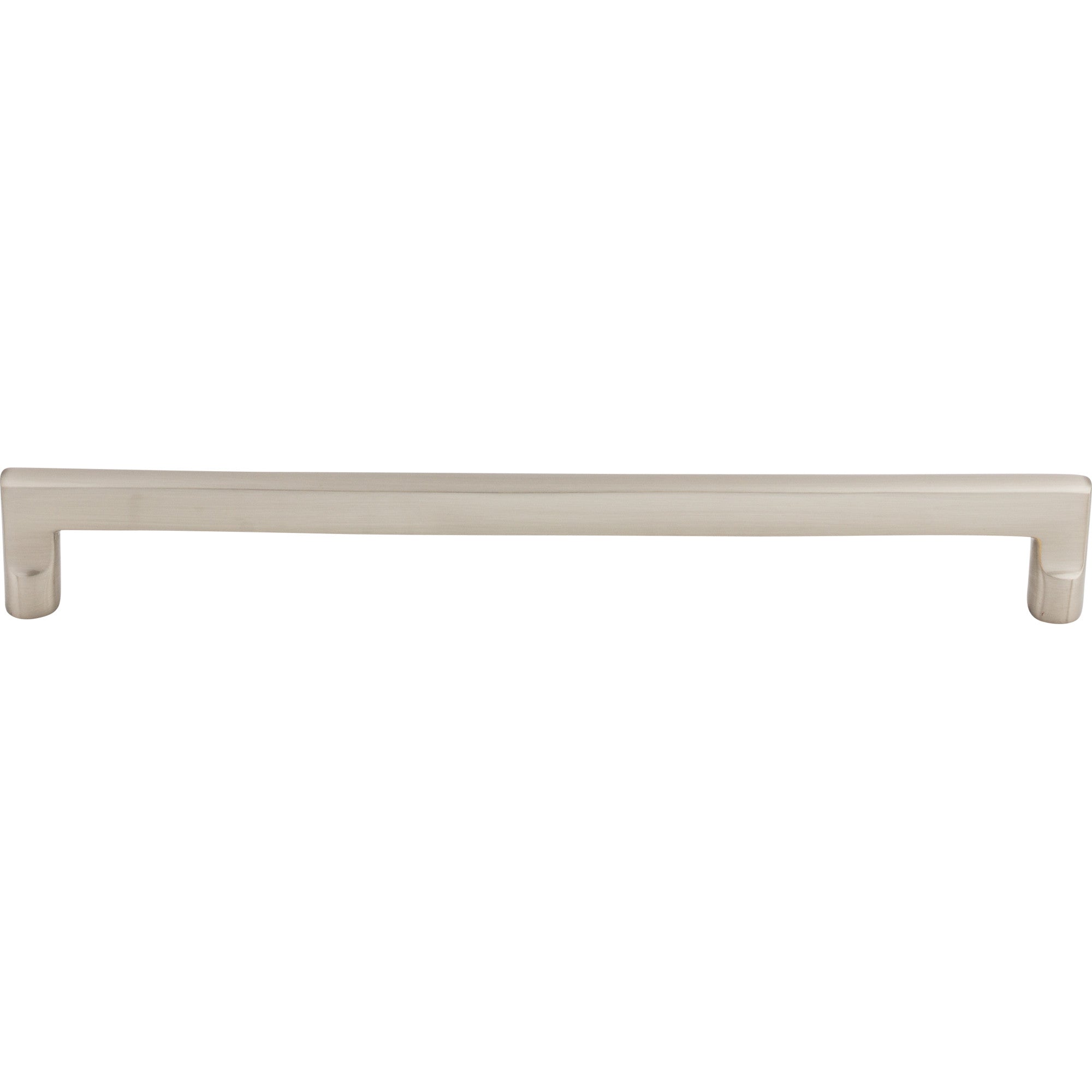 Aspen II Flat Sided 12" Center to Center Appliance Pull - Brushed Satin Nickel