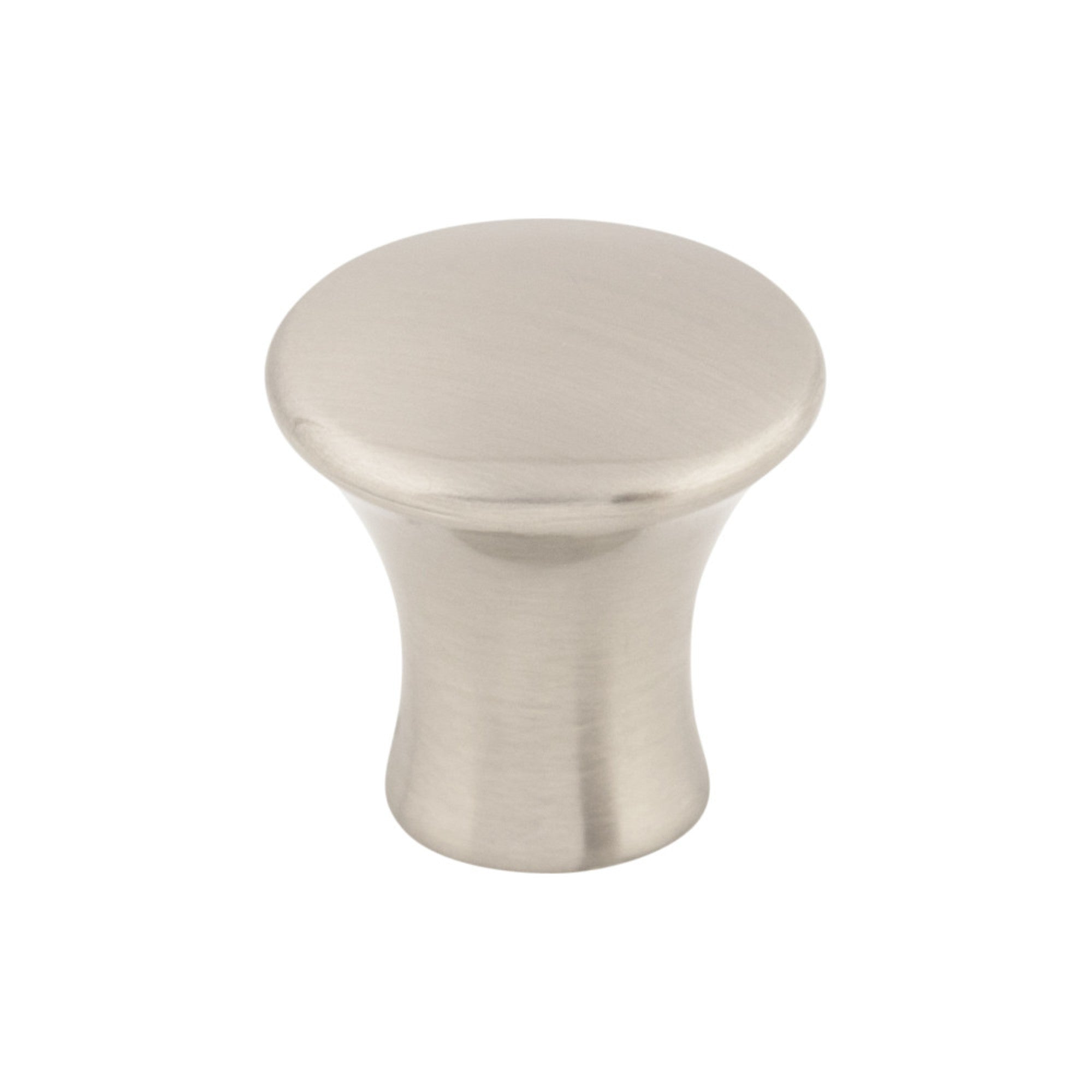 Oculus Round Knob - Brushed Satin Nickel