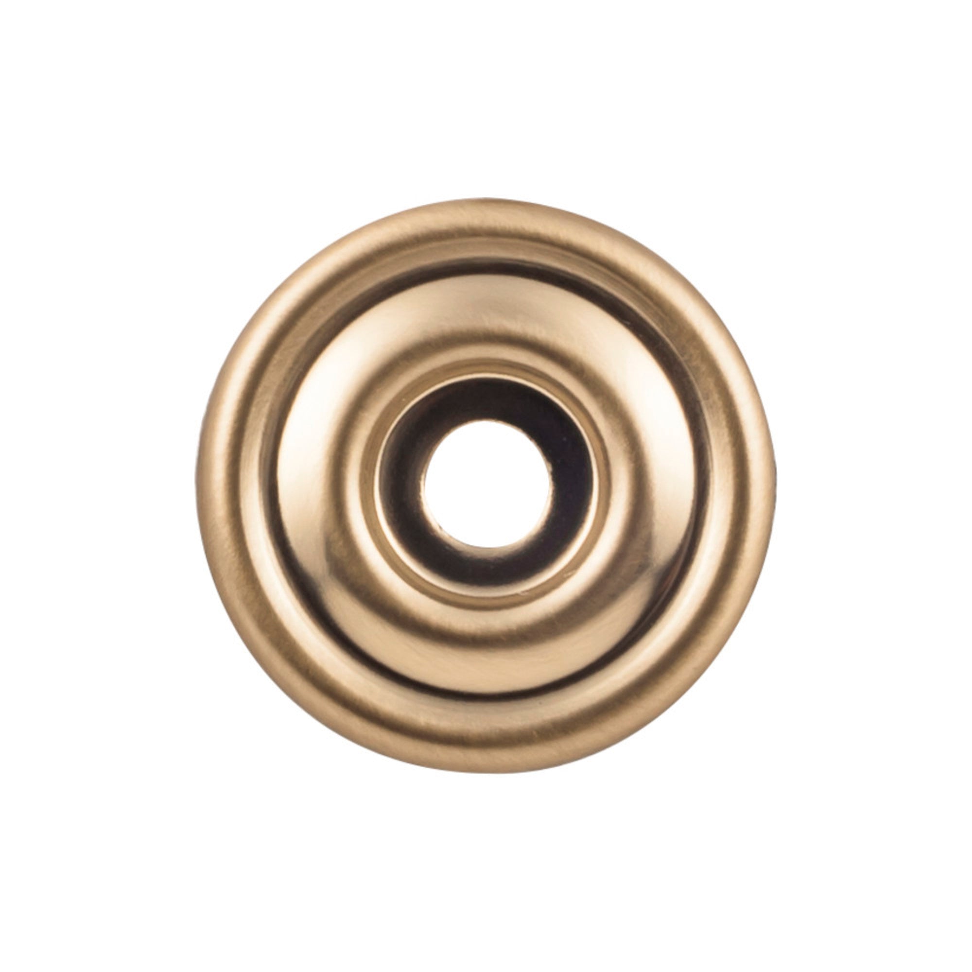 Brixton Knob Backplate - Honey Bronze