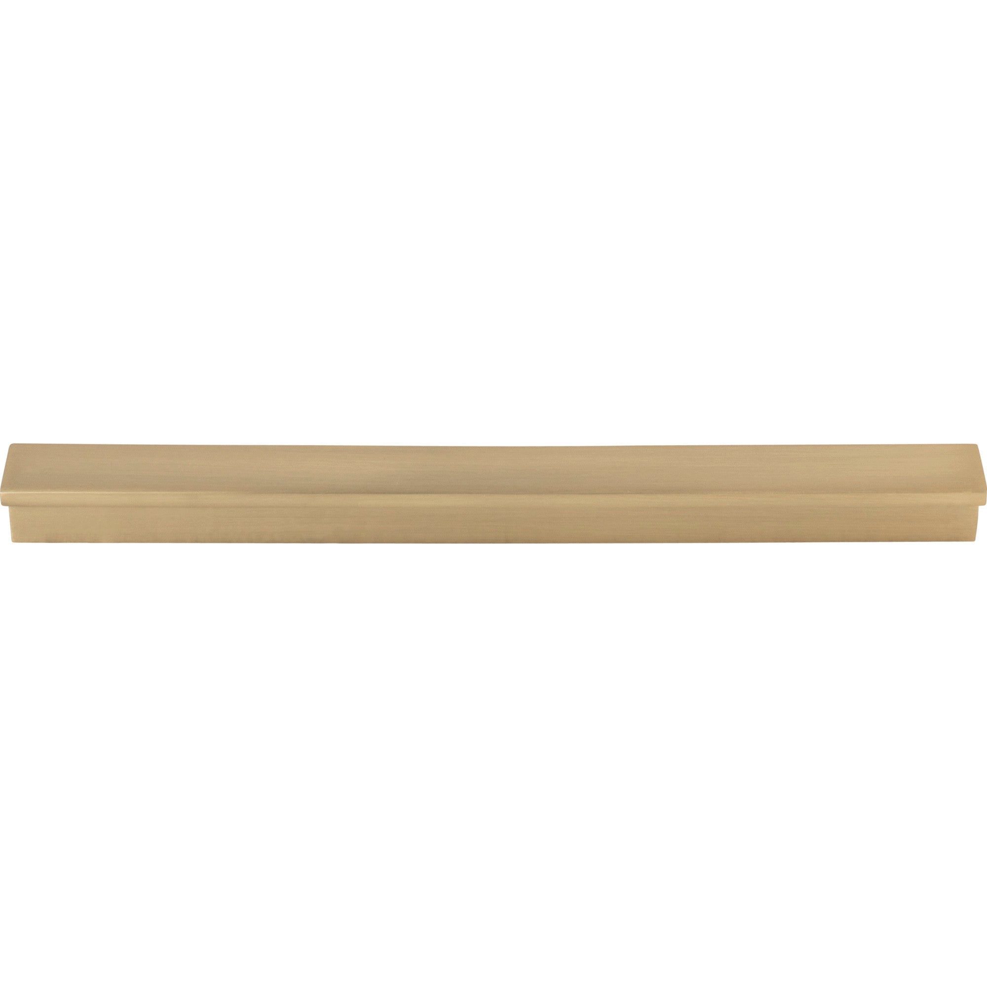 Minetta 7 9/16" Center to Center Finger Pull - Honey Bronze