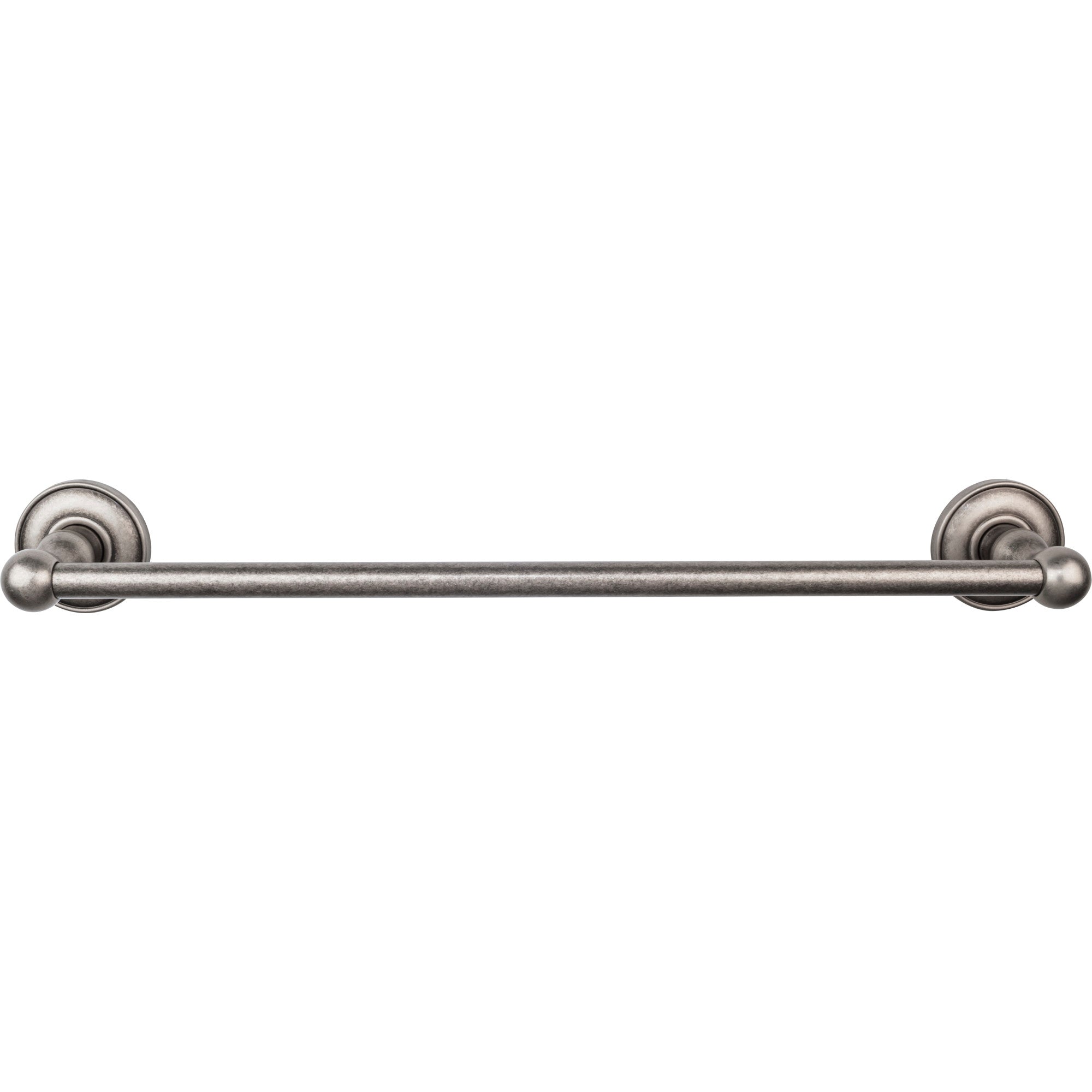 TOP BATH (R) Edwardian Bath Single 20 1/2" Wall Mounted  Towel Bar - Antique Pewter