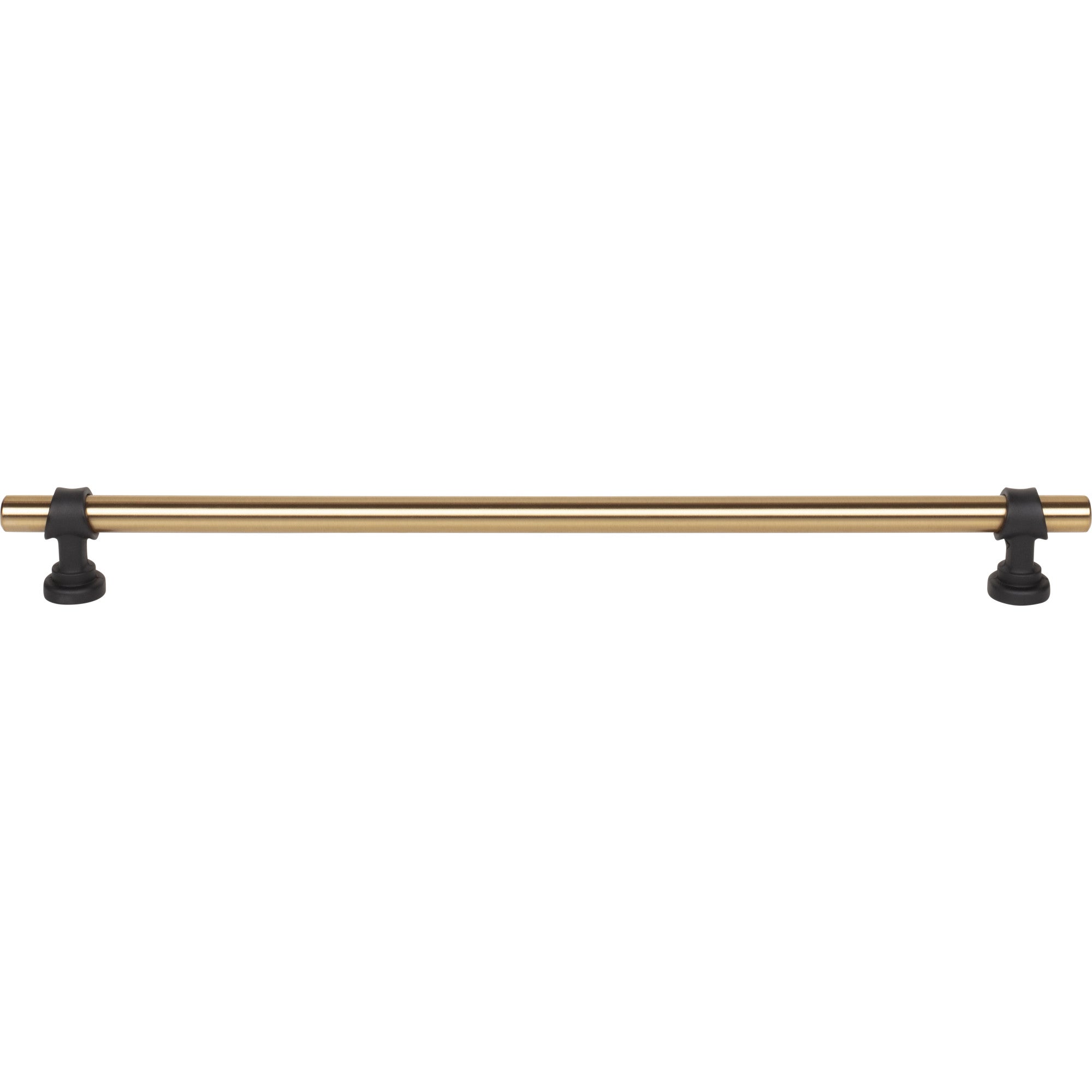 Bit Bar Pull - Honey Bronze and Flat Black