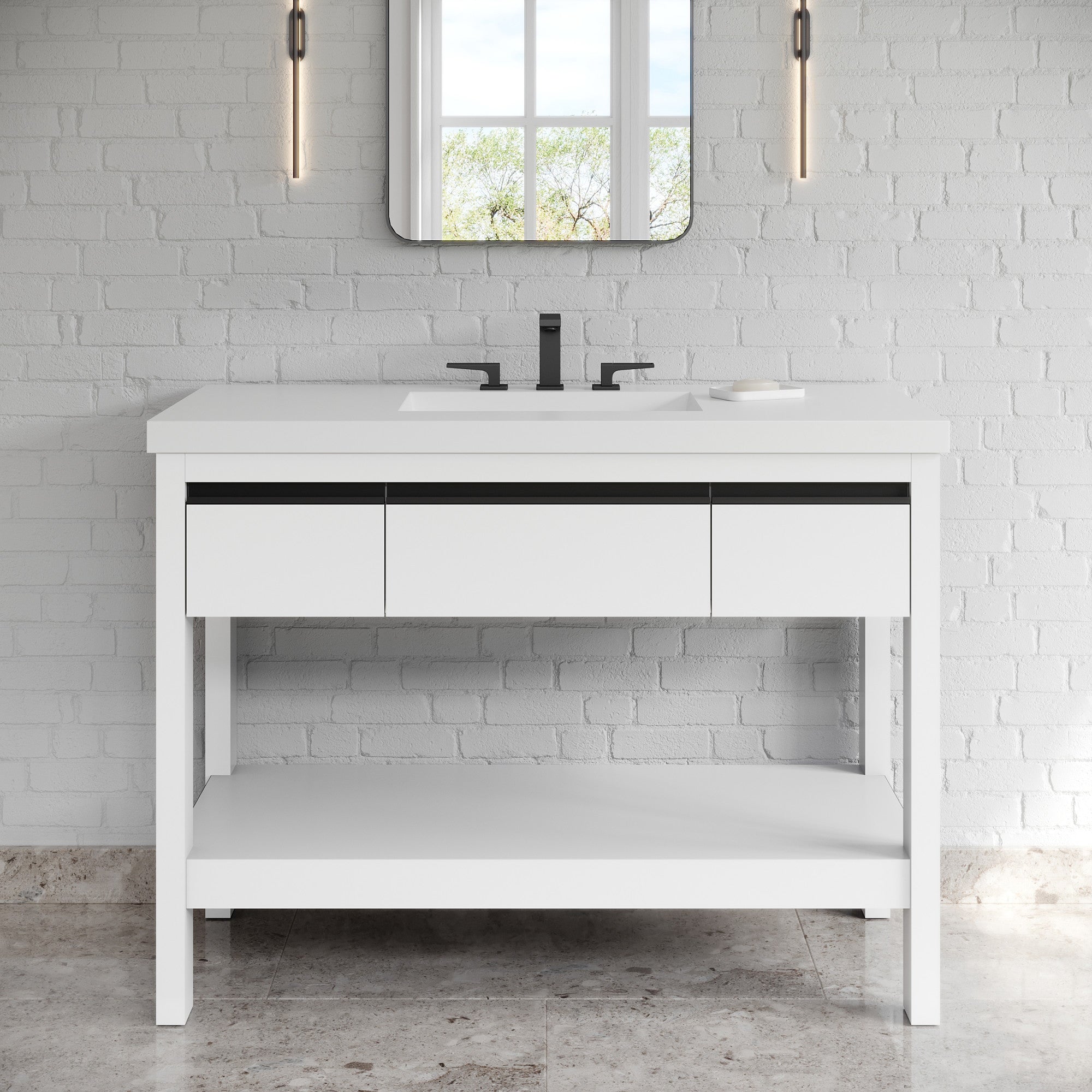 48" Jubilee Vanity – White