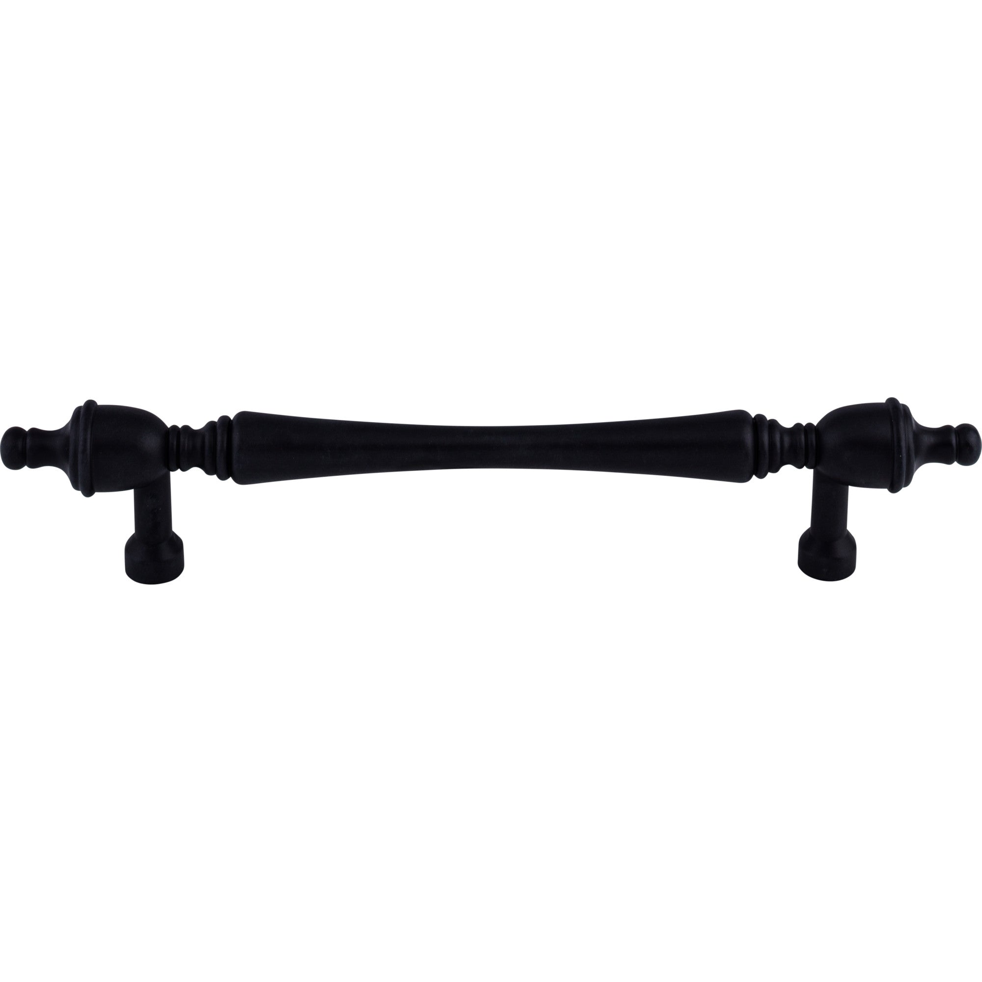 Somerset Finial Bar Pull - Patina Black