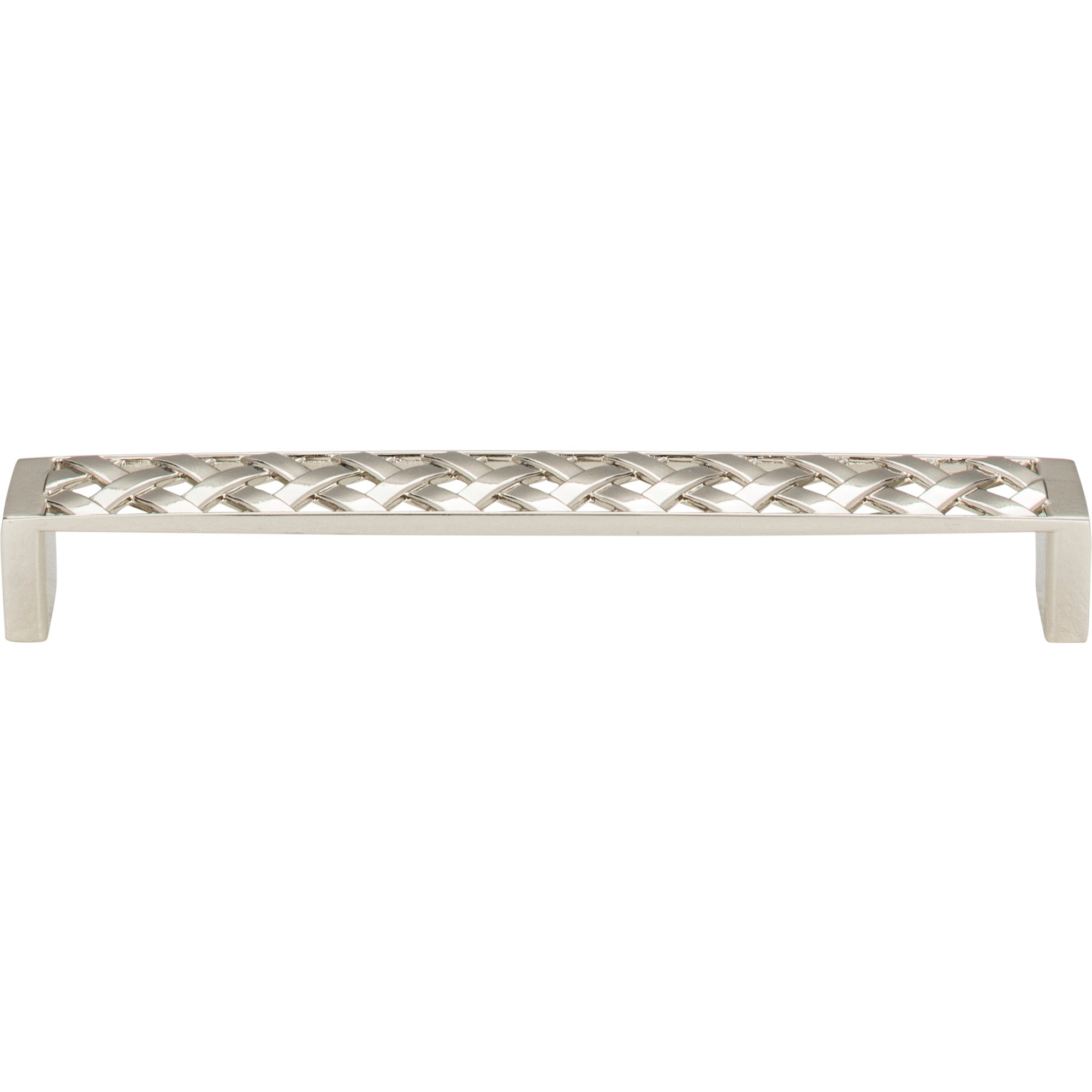 Lattice Bar Pull - Polished Nickel