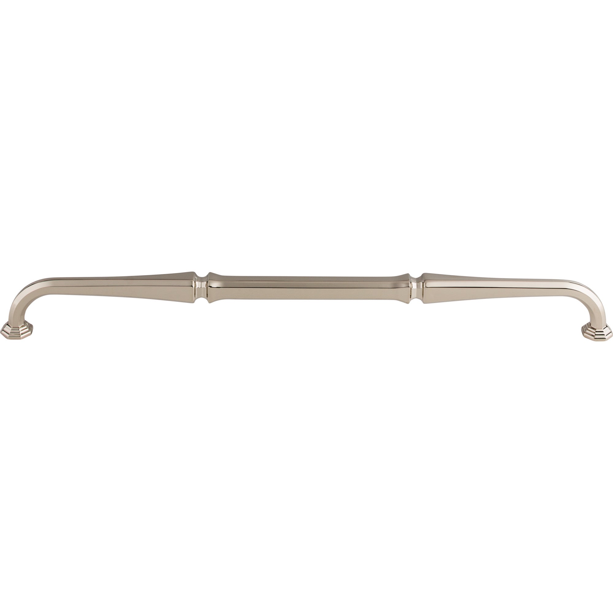 Chalet 12" Center to Center Bar Pull - Polished Nickel