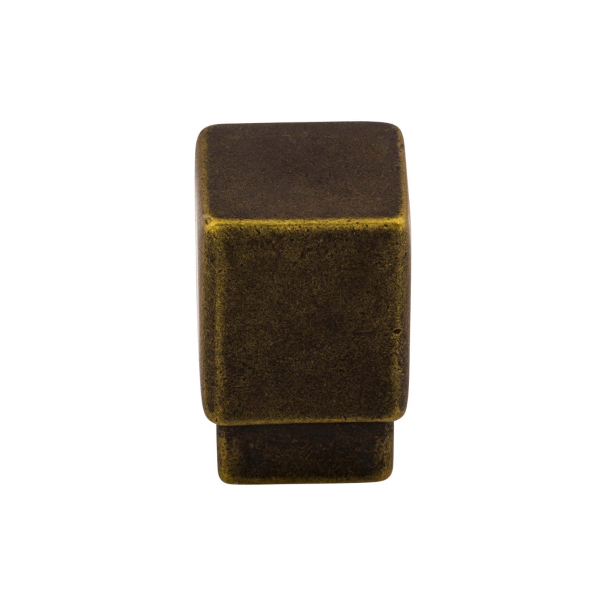 Tapered Square Knob - German Bronze