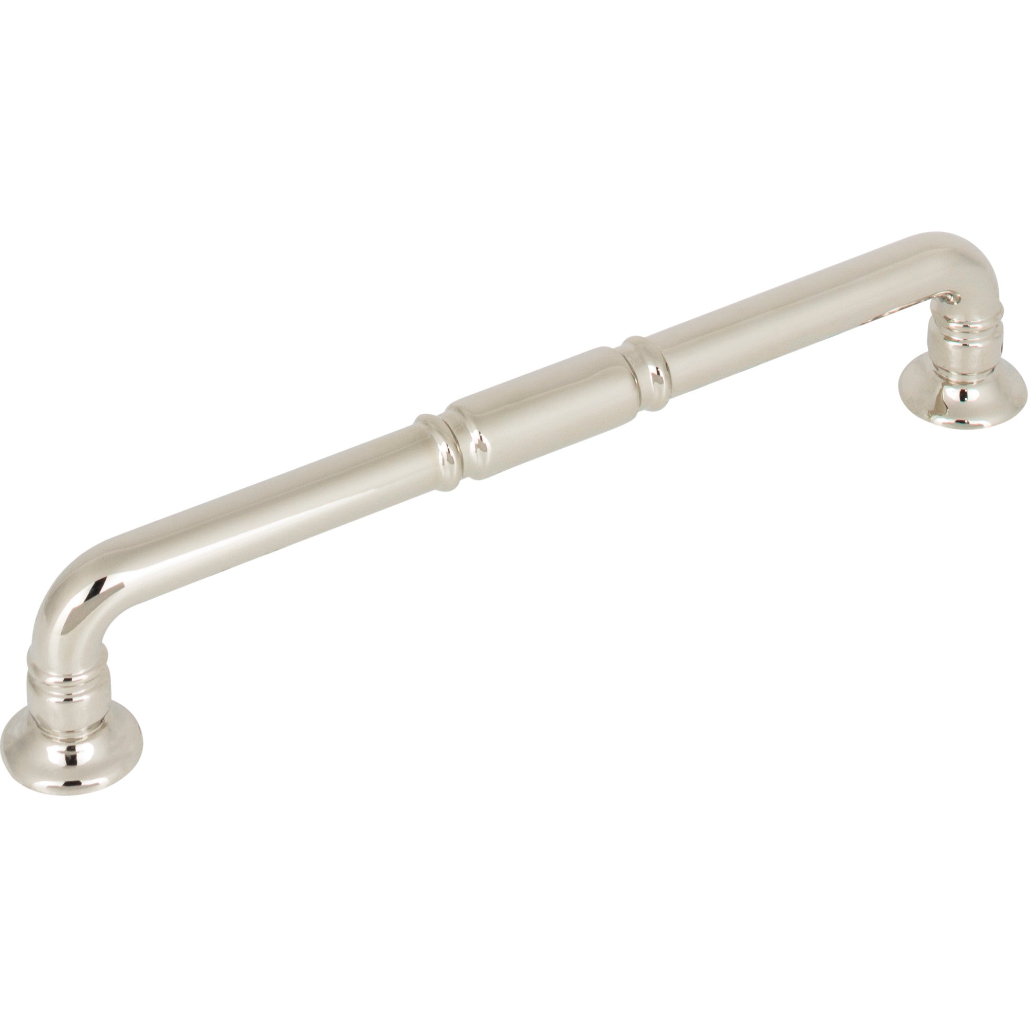 Kent 6 5/16" Center to Center Bar Pull - Polished Nickel