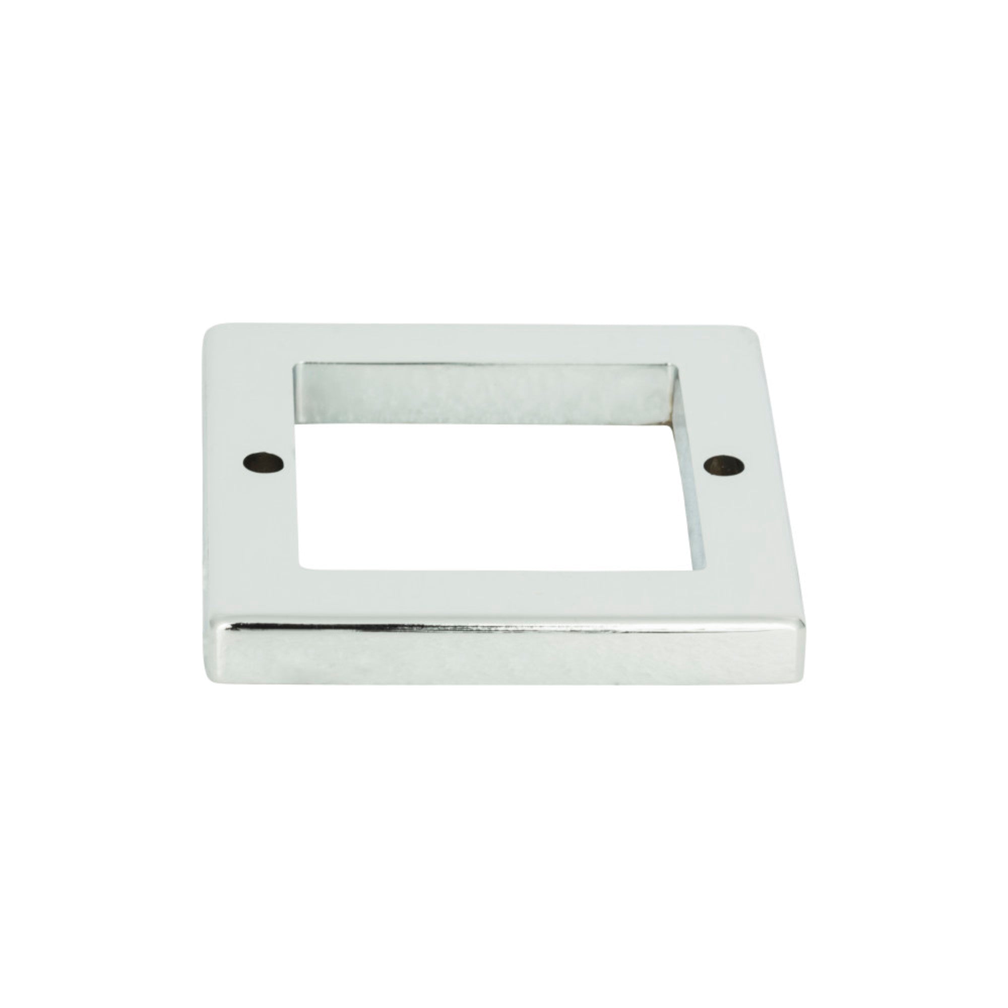 Tableau Square 1 13/16" Center to Center Pull Backplate - Polished Chrome
