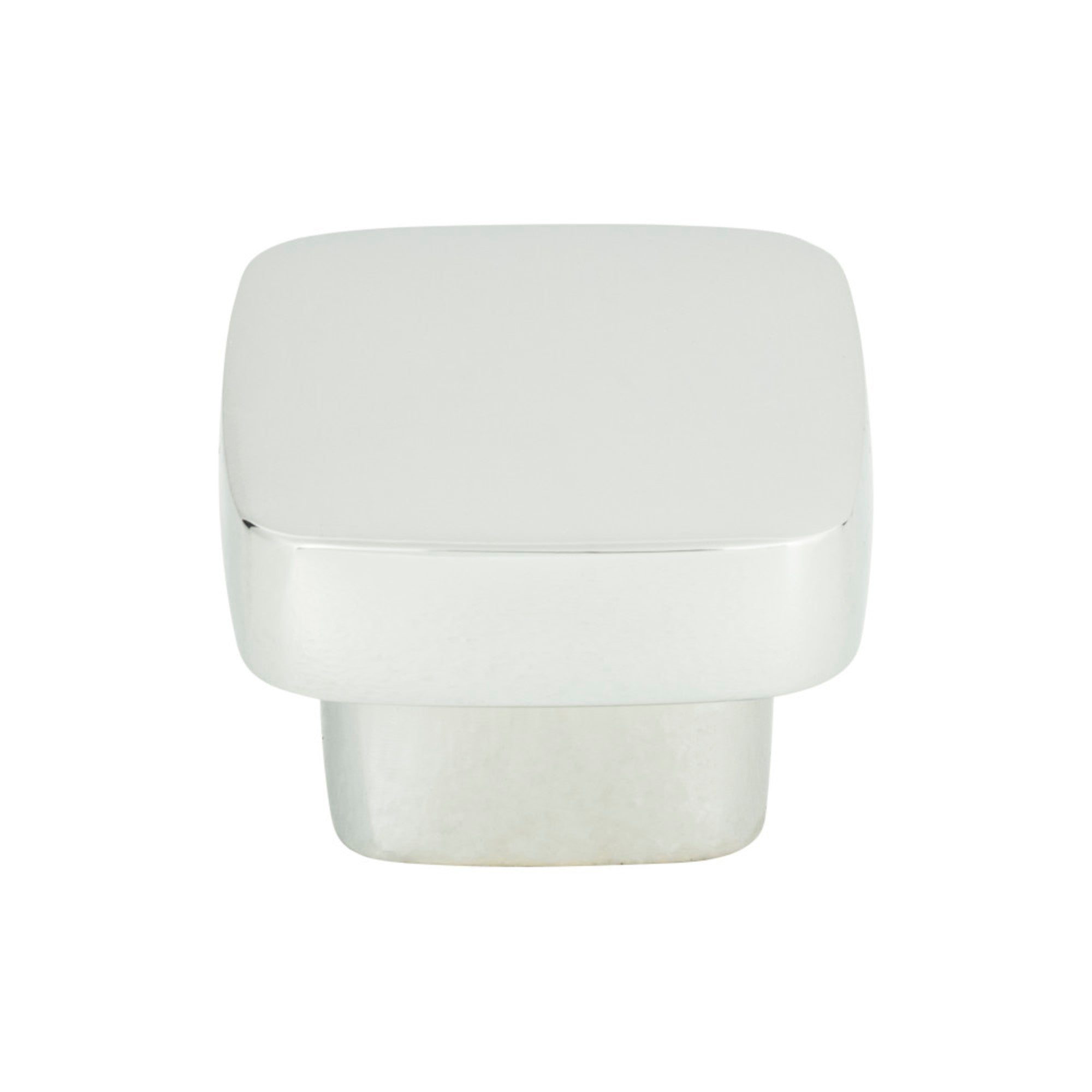 Chunky Knobs Square Knob - Polished Chrome