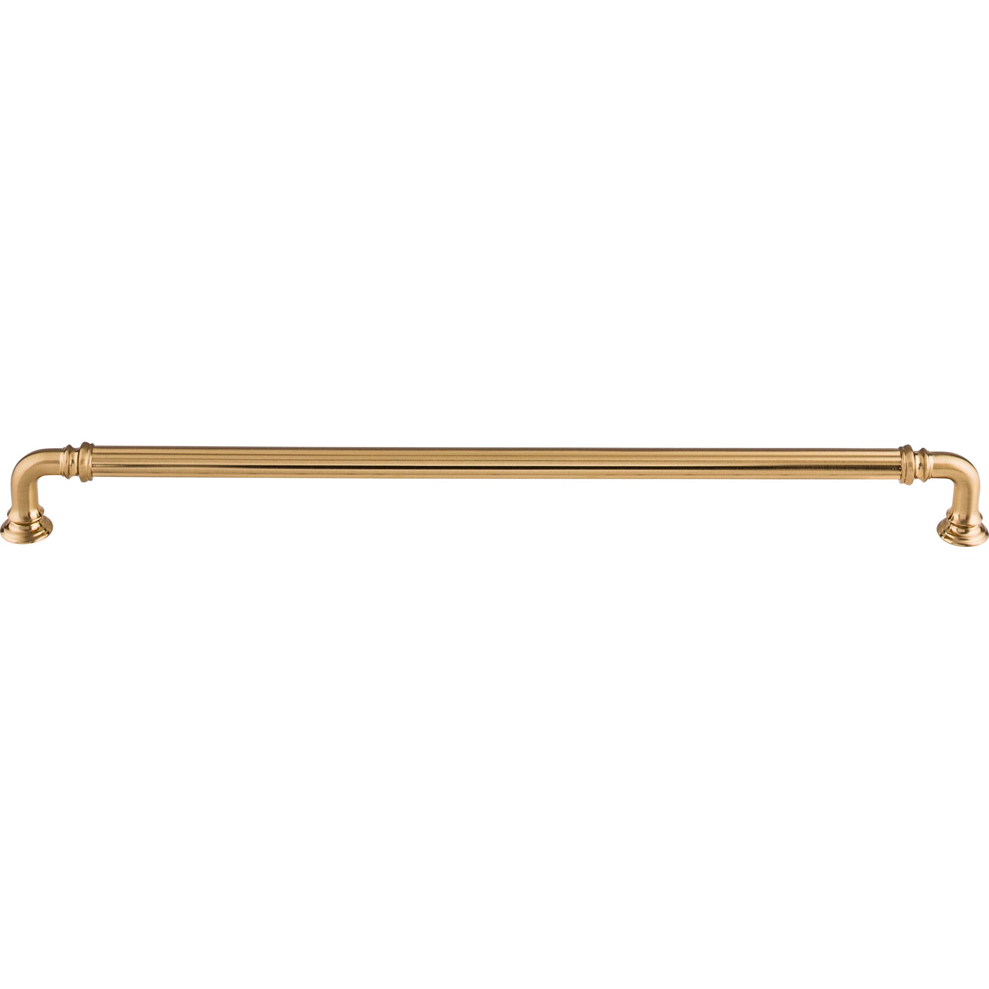 Reeded Bar Pull - Honey Bronze