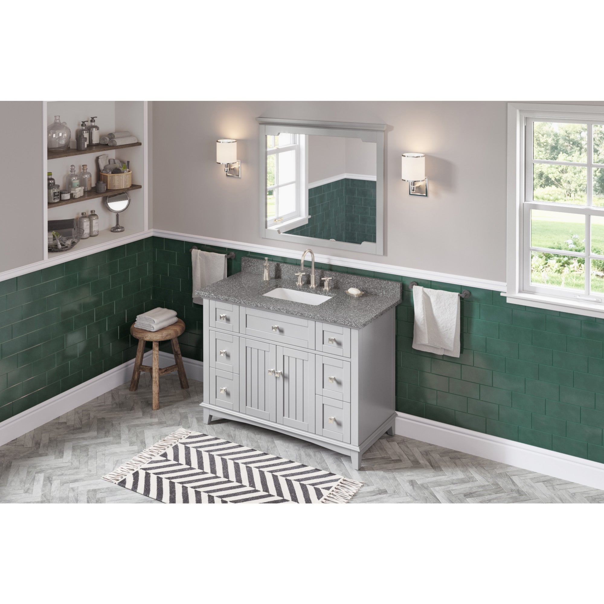 48" Savino Vanity – Grey
