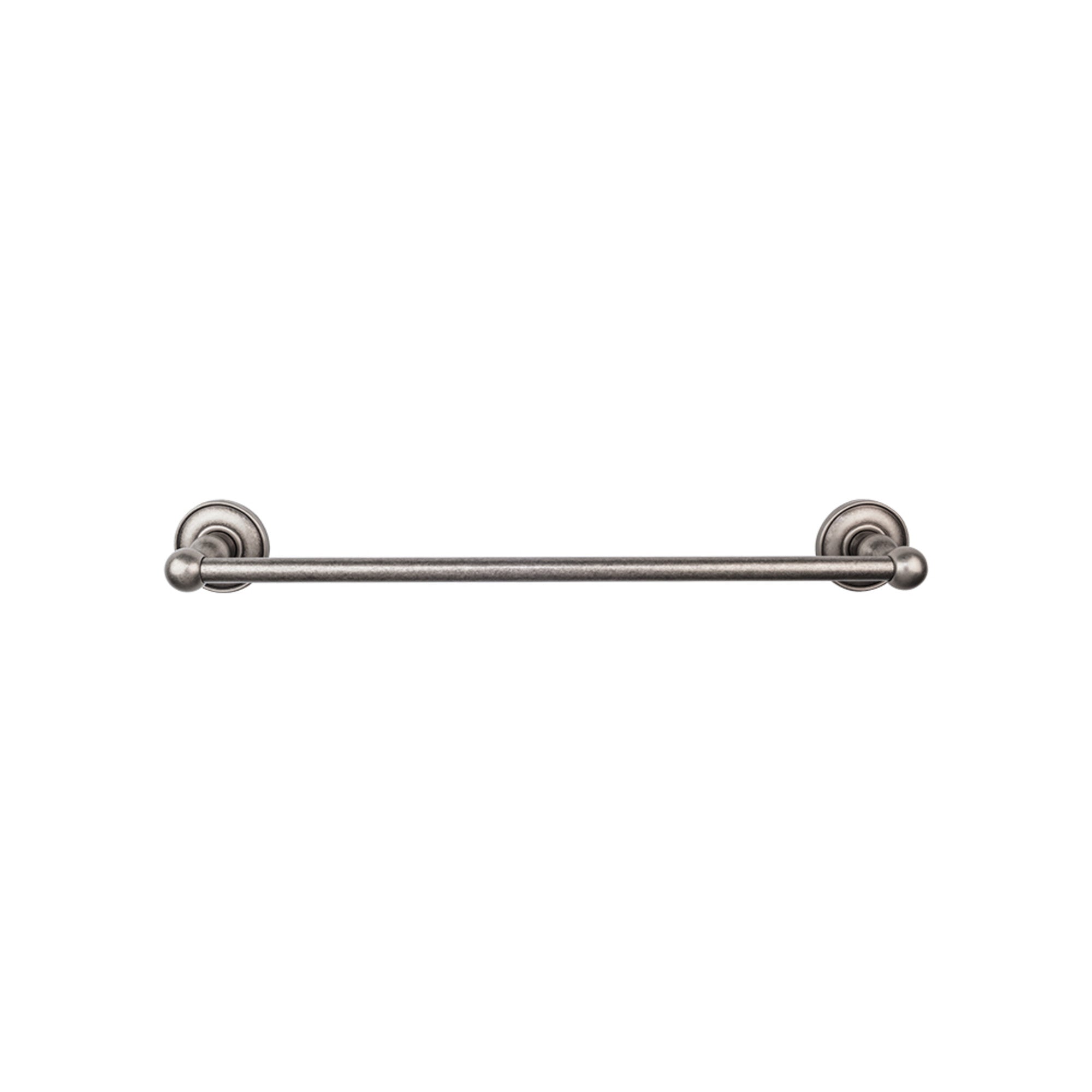 TOP BATH (R) Edwardian Bath Single 32 1/2" Wall Mounted  Towel Bar - Antique Pewter