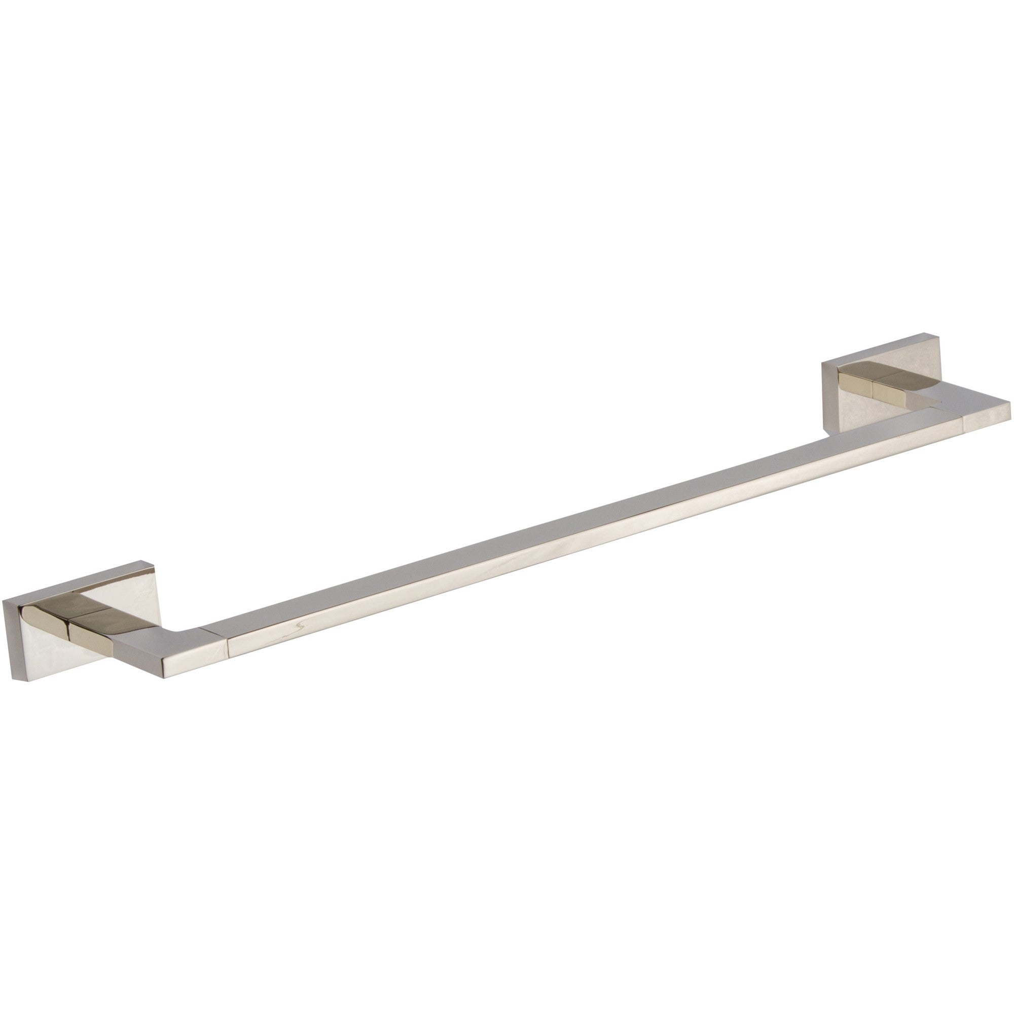 Axel Single 17 9/16" Wall Mounted  Towel Bar - Polished Nickel