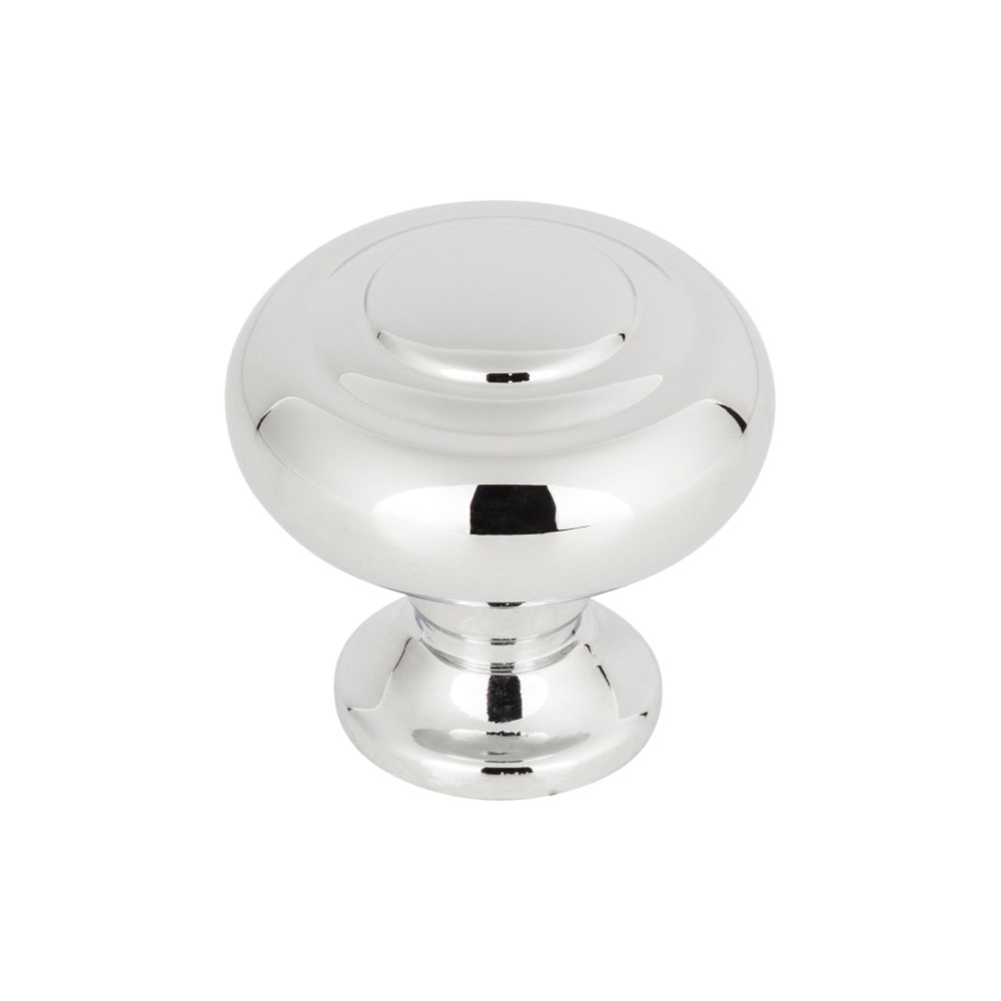 Kent Mushroom Knob - Polished Chrome