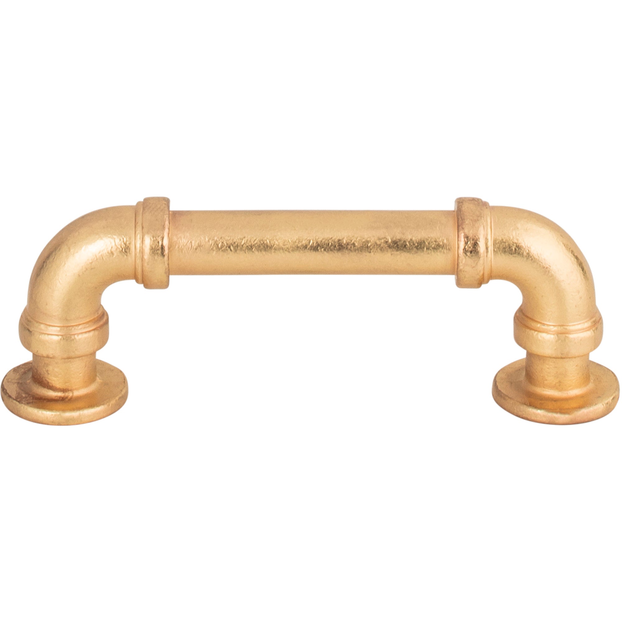 Steam Punk Bar Pull - Vintage Brass