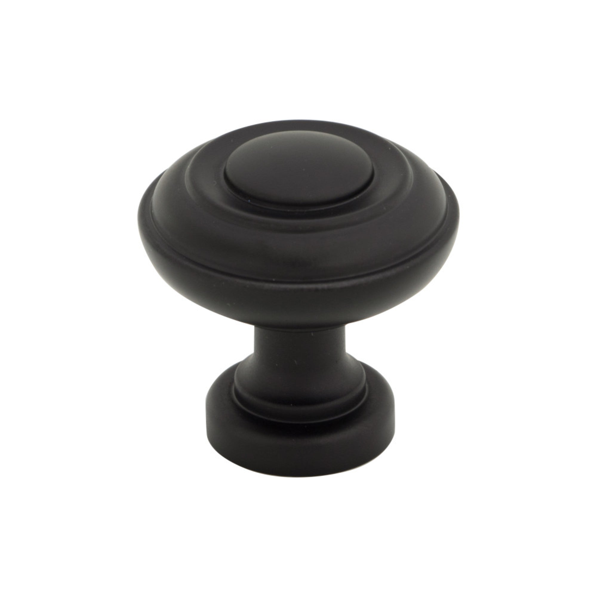 Ulster Mushroom Knob - Flat Black