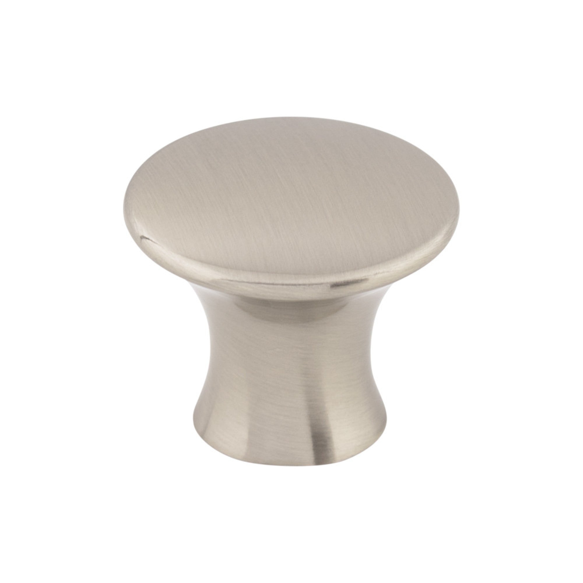 Oculus Round Knob - Brushed Satin Nickel