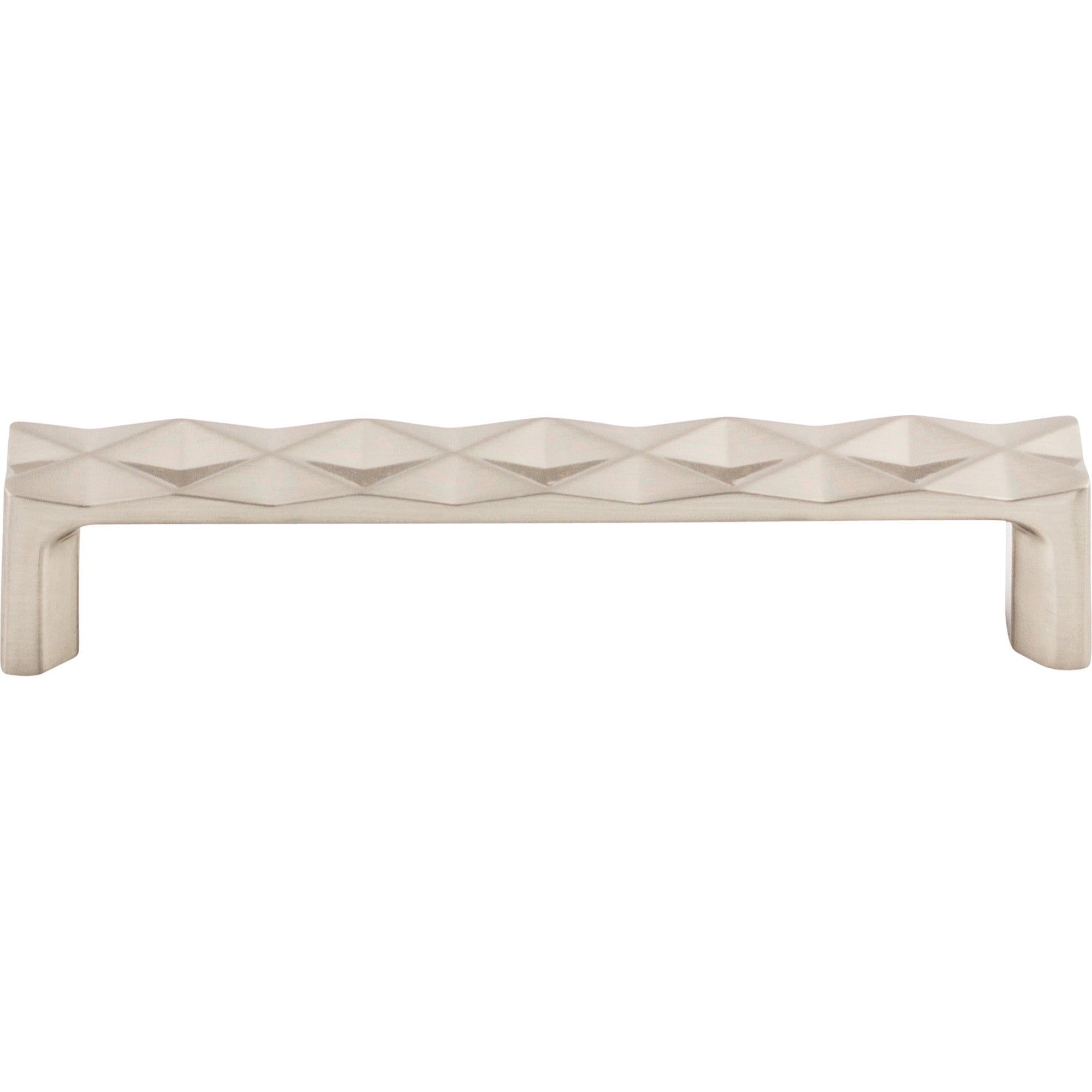 Quilted Bar Pull - Brushed Satin Nickel