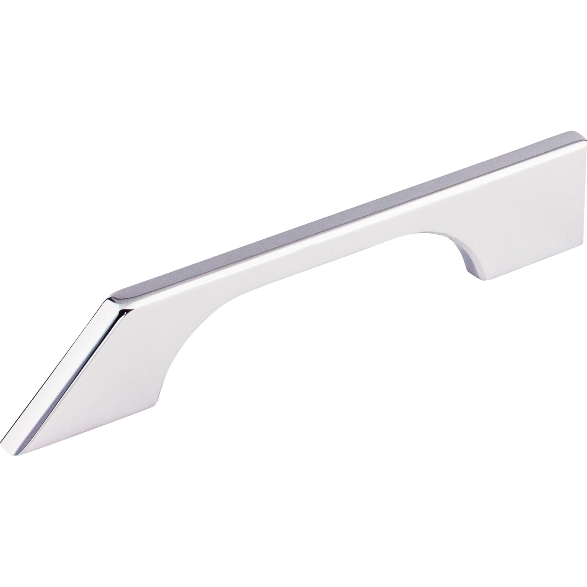 Tapered 5" Center to Center Bar Pull - Polished Chrome