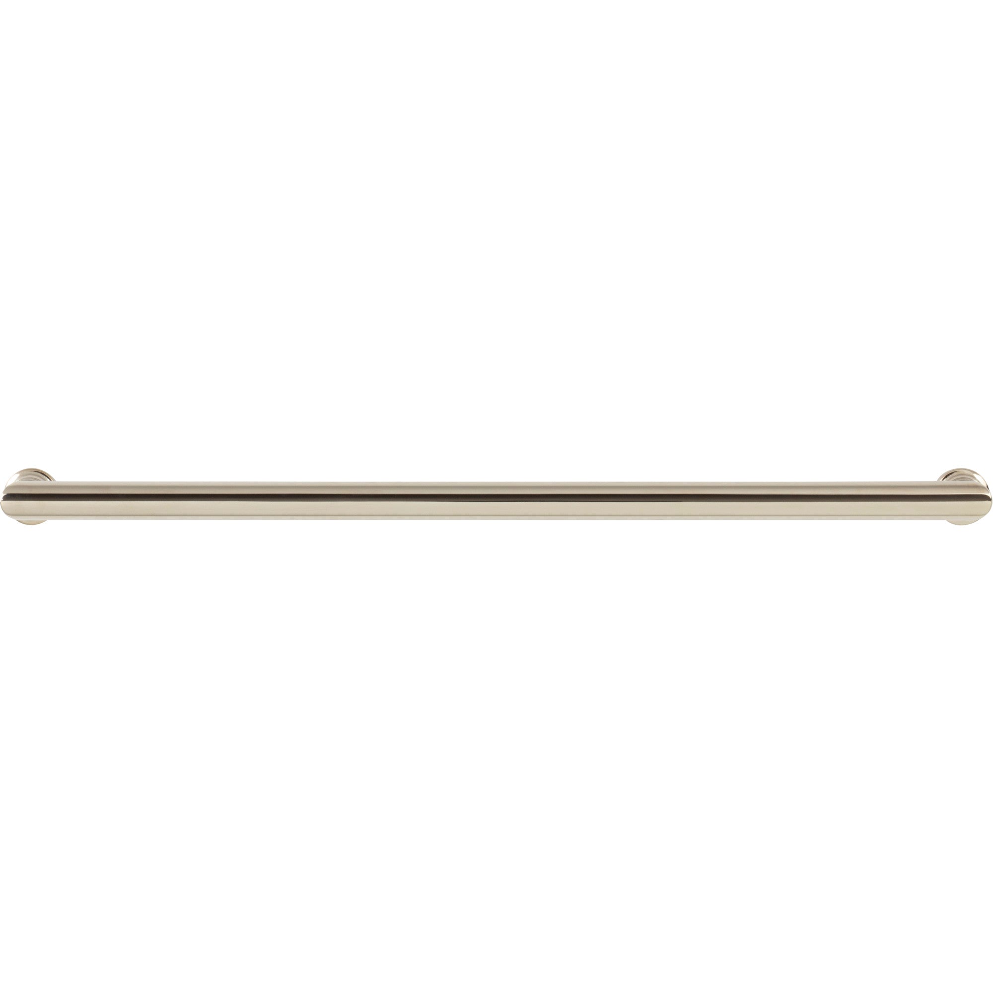 Morris 12" Center to Center Bar Pull - Polished Nickel