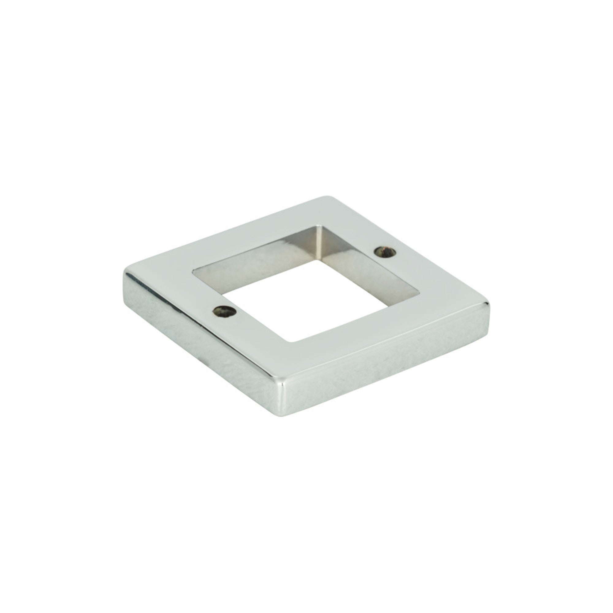 Tableau Square 1 7/16" Center to Center Pull Backplate - Polished Chrome