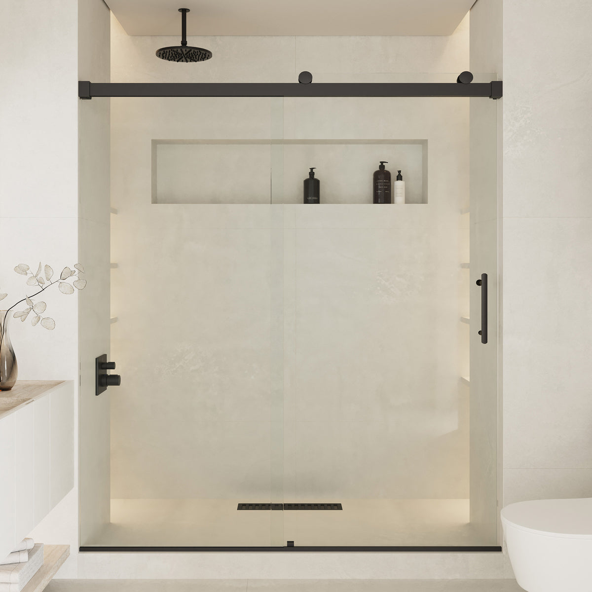 Seawin Nexo Sliding Shower Door installed view