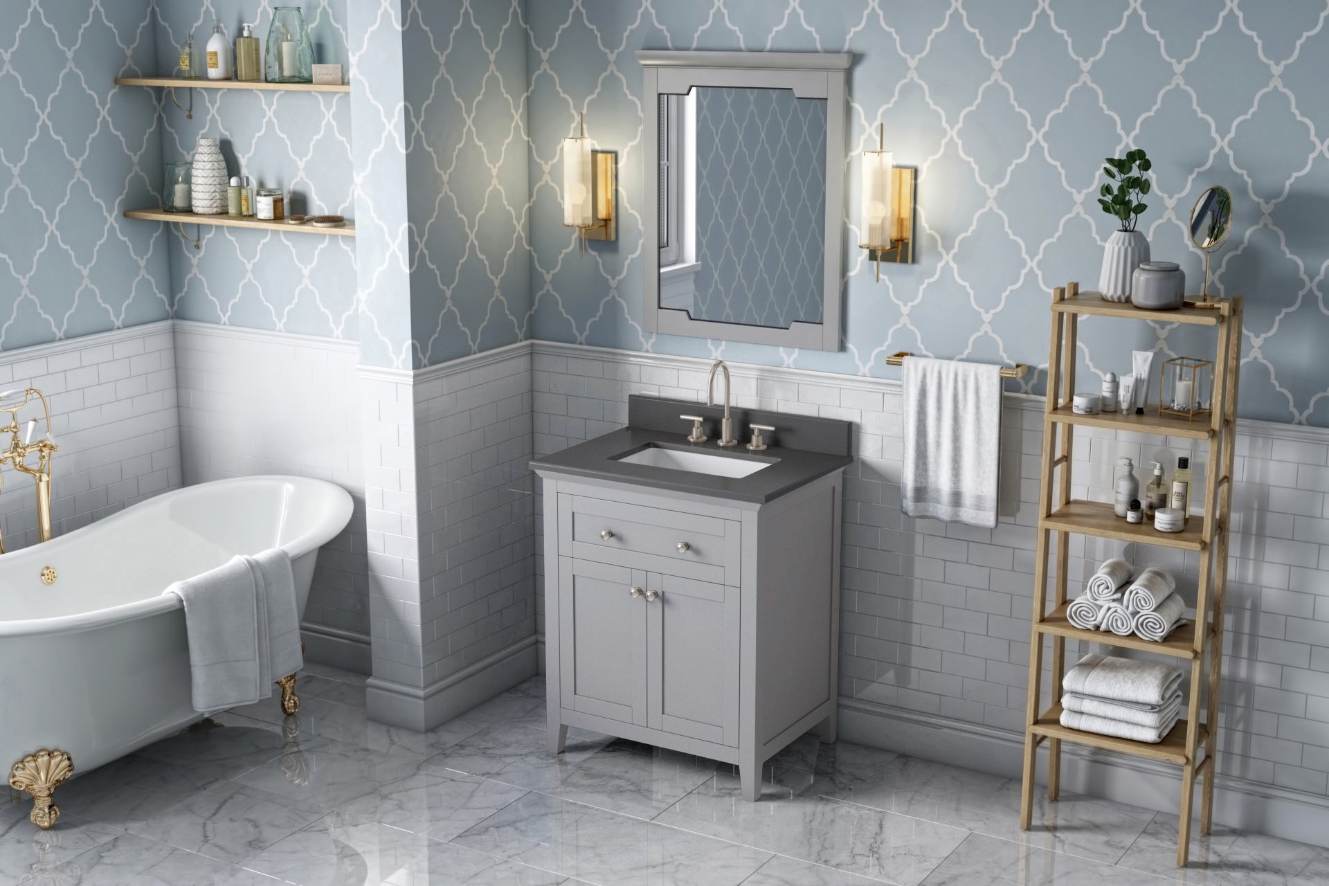 30" Chatham Vanity – Grey