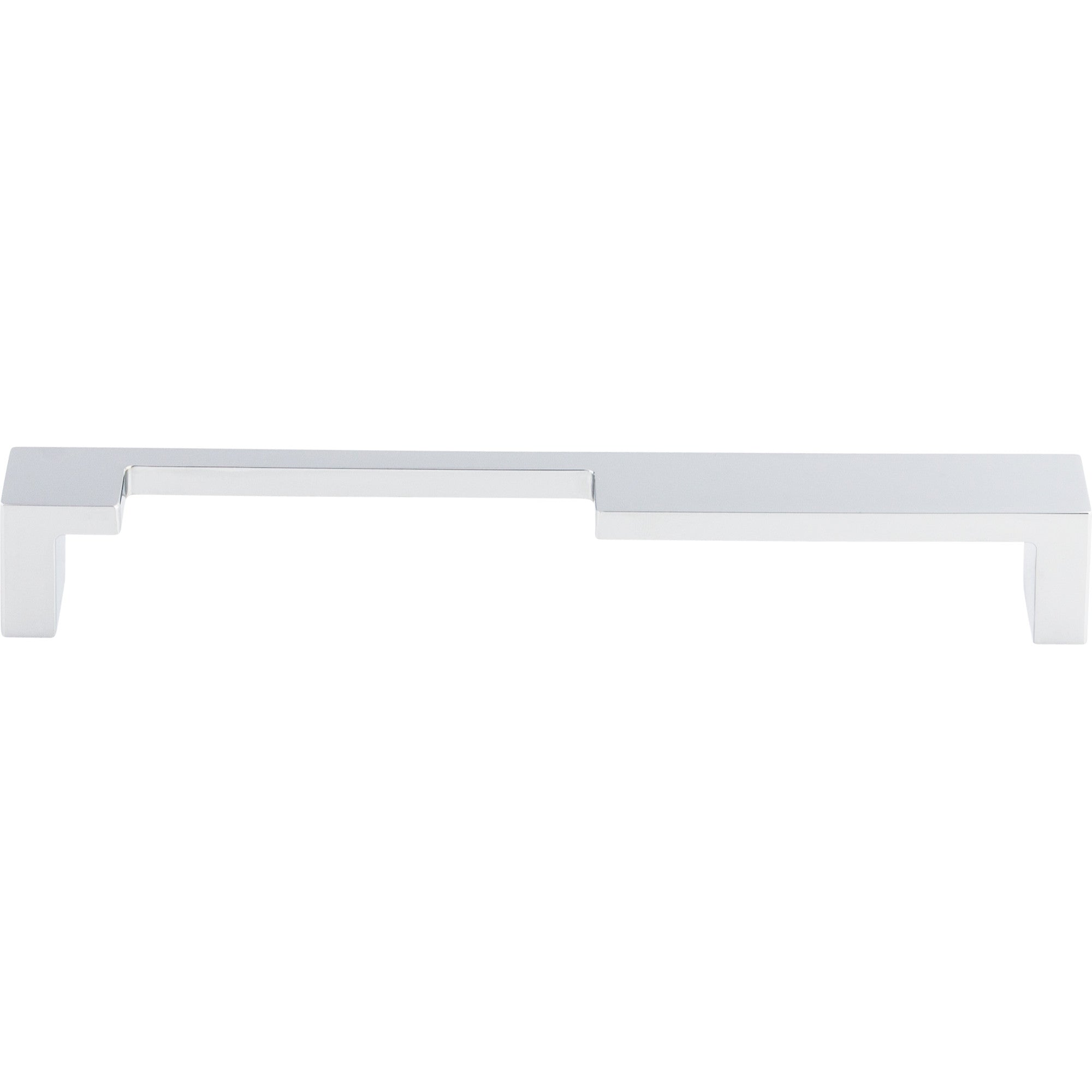 Modern Metro Notch Pull A Bar Pull - Polished Chrome