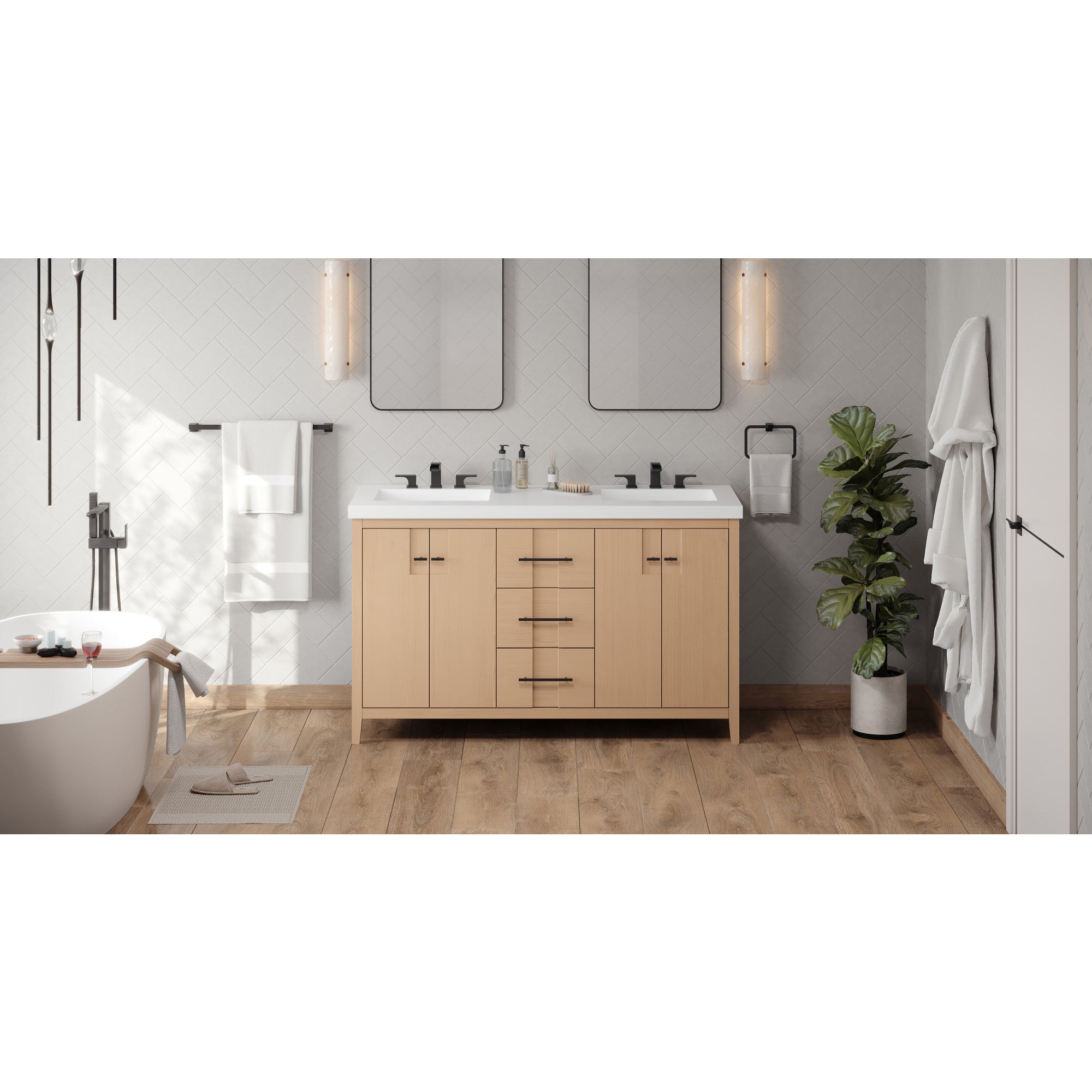 60" Katara Vanity – Double Bowl