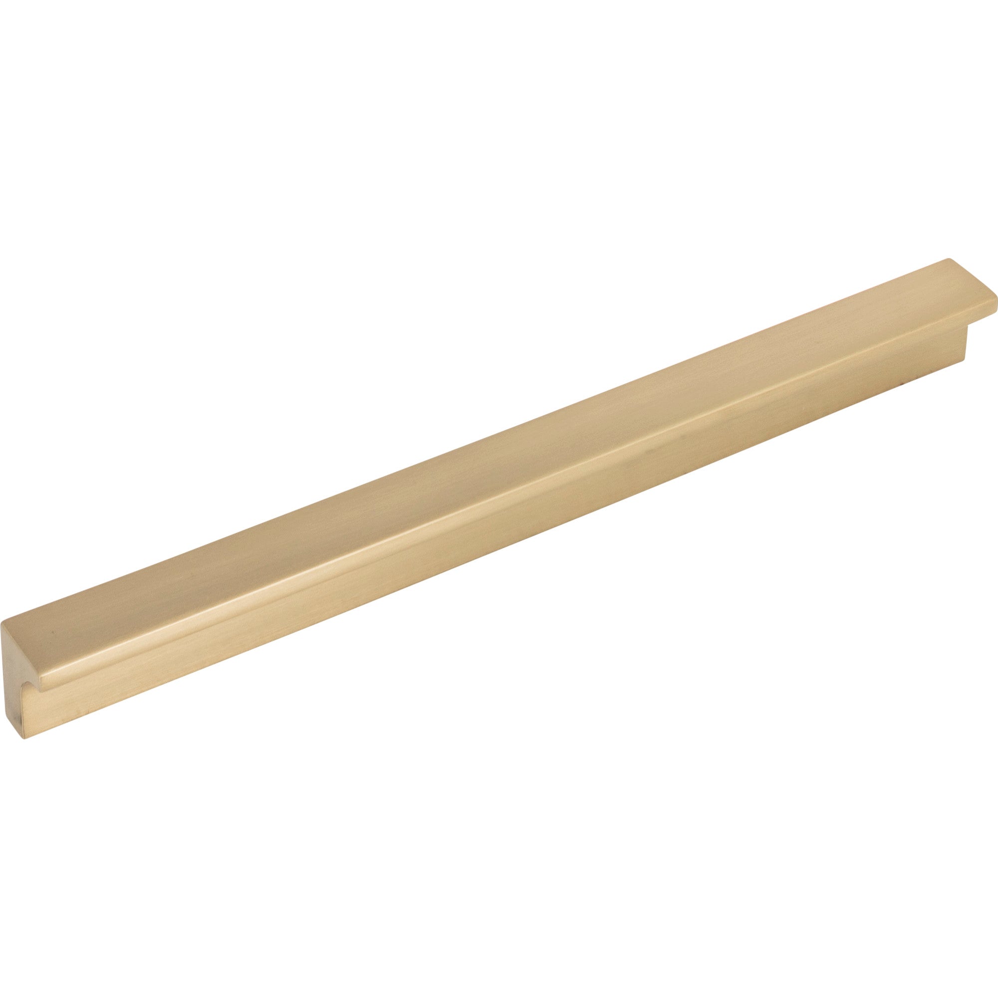 Minetta 7 9/16" Center to Center Finger Pull - Honey Bronze