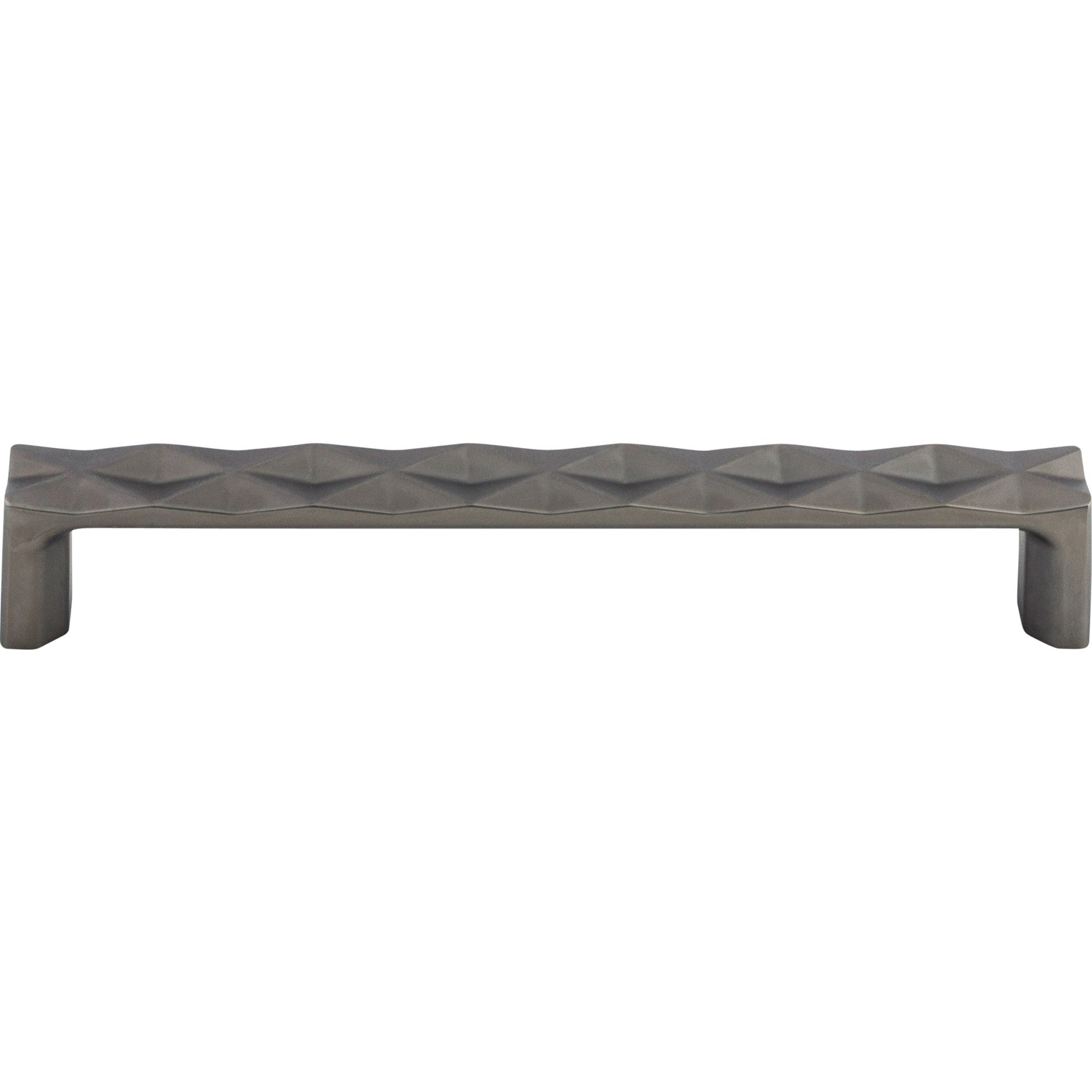 Quilted 6 5/16" Center to Center Bar Pull - Ash Gray