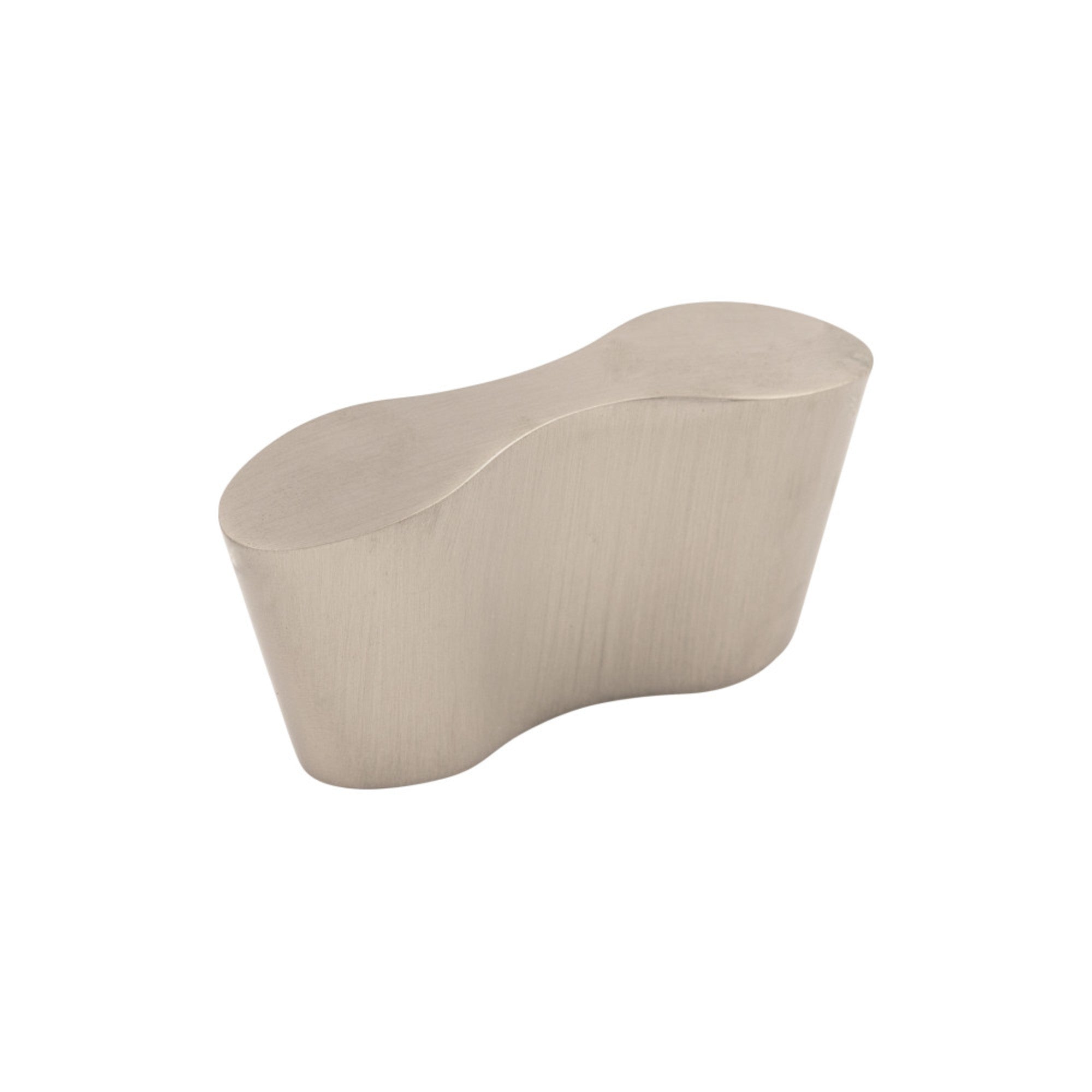 Infinity 2 1/8" Length Oval Knob - Brushed Satin Nickel