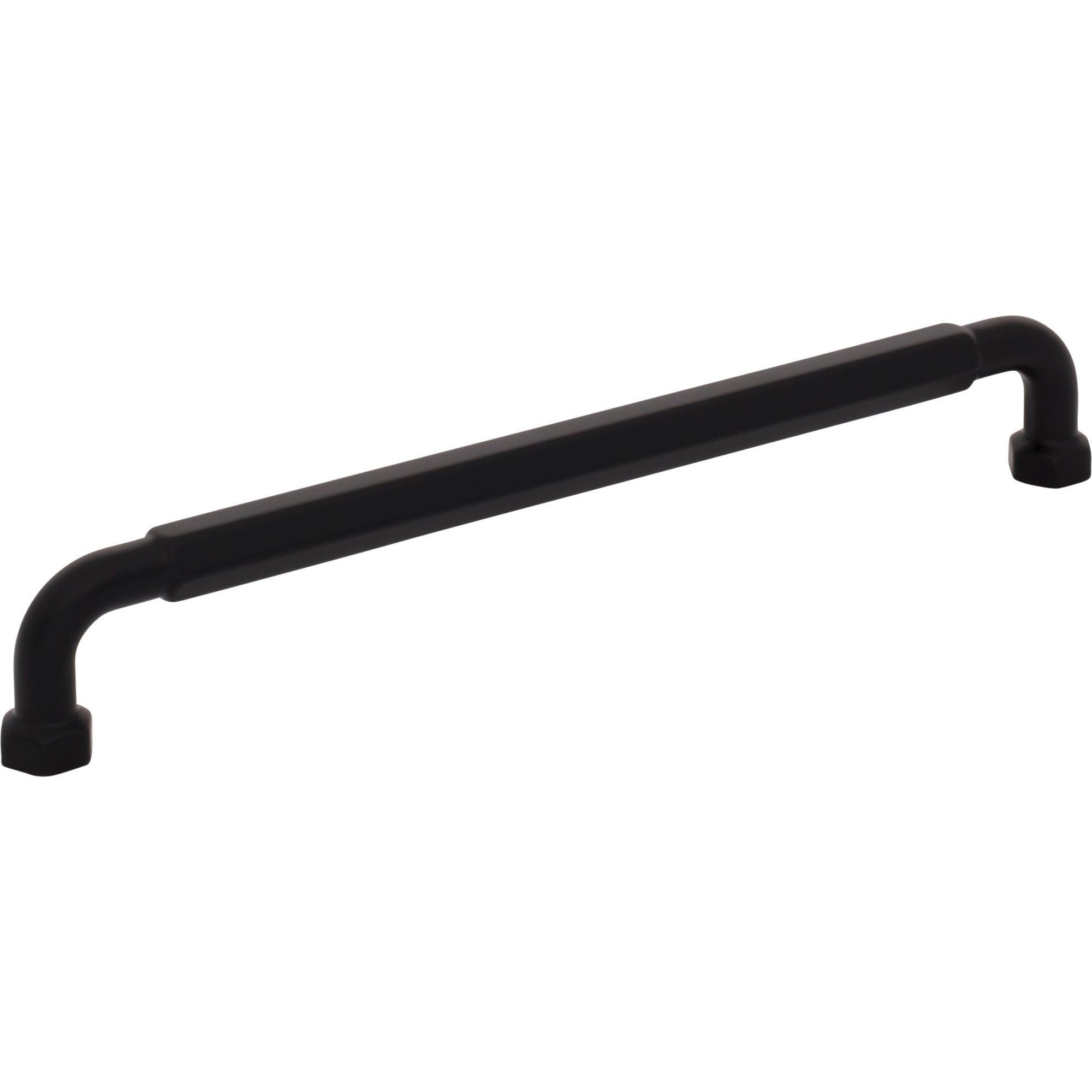 Dustin 7 9/16" Center to Center Bar Pull - Flat Black