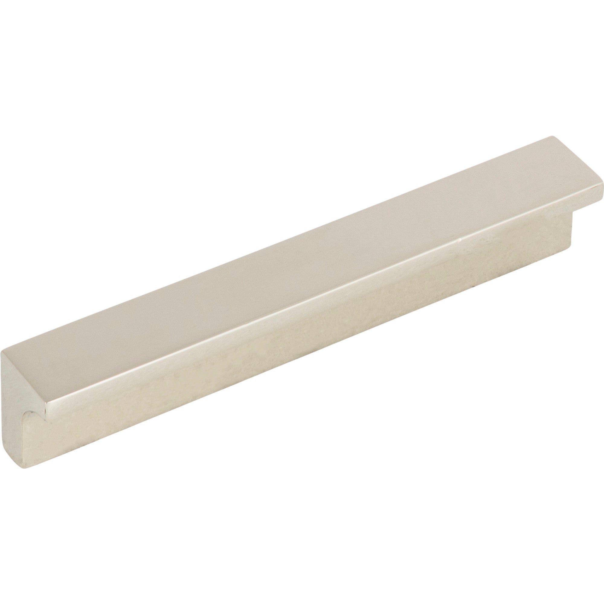 Minetta 3 3/4" Center to Center Finger Pull - Polished Nickel