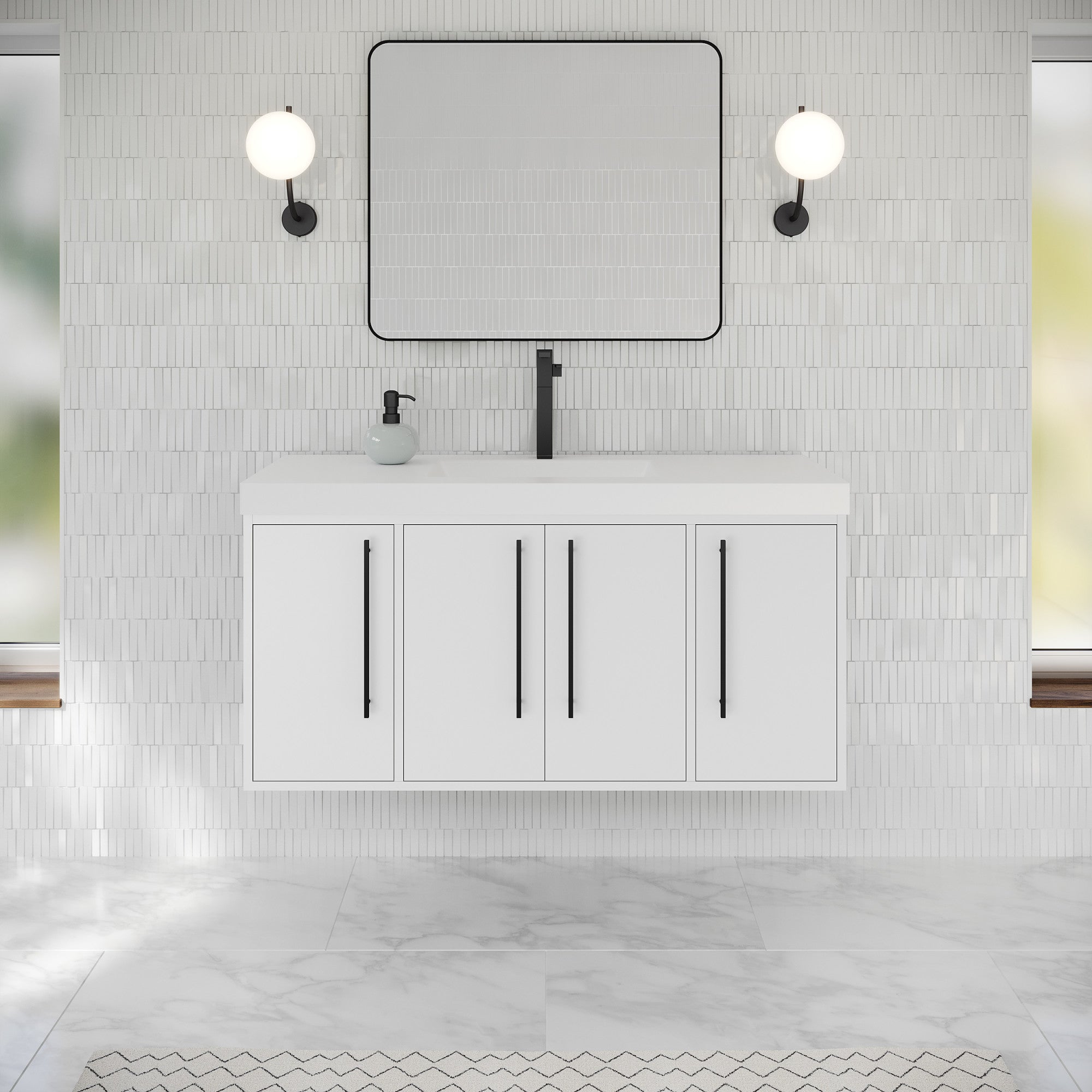 48" Tempest Vanity – White