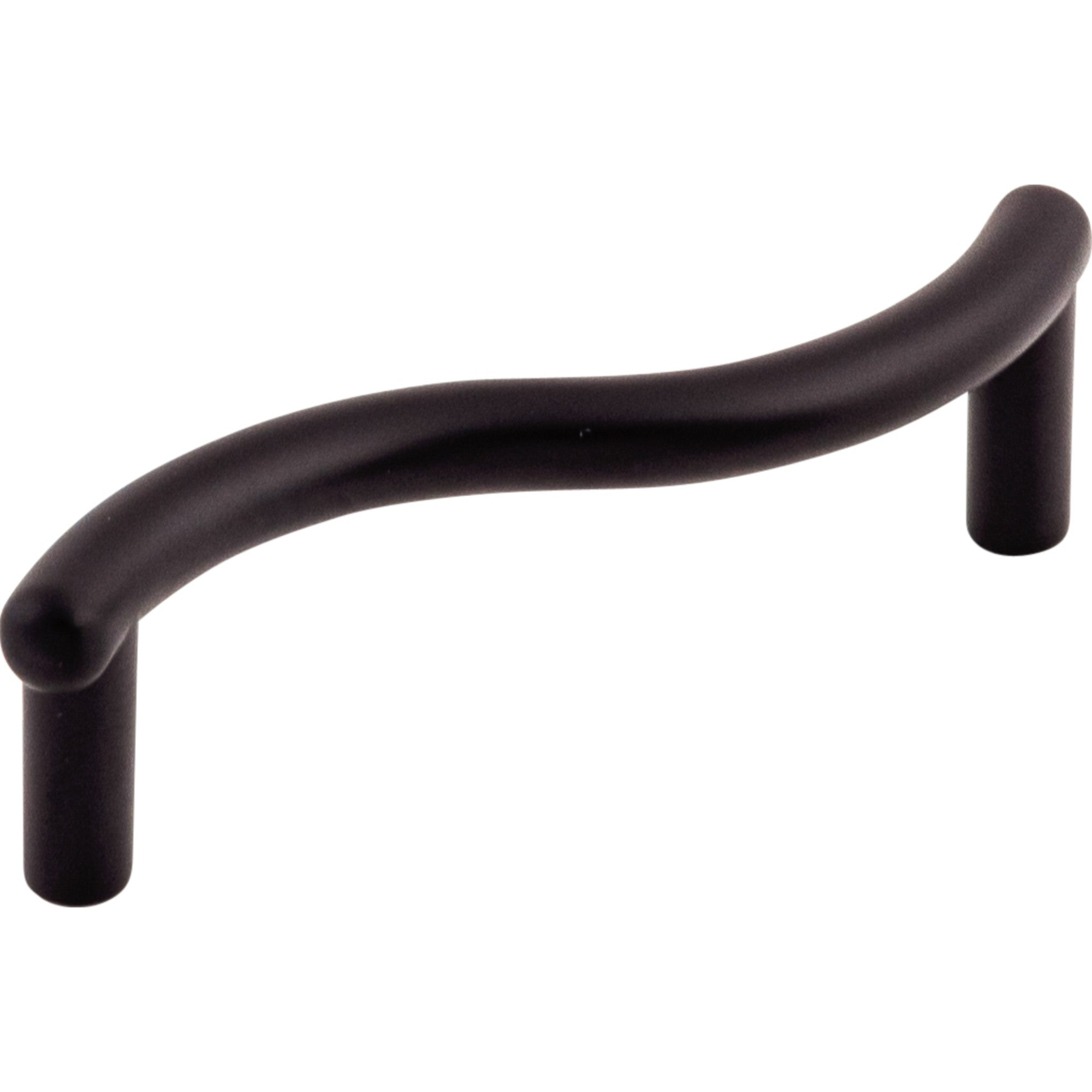 Spiral 3" Center to Center Bar Pull - Flat Black