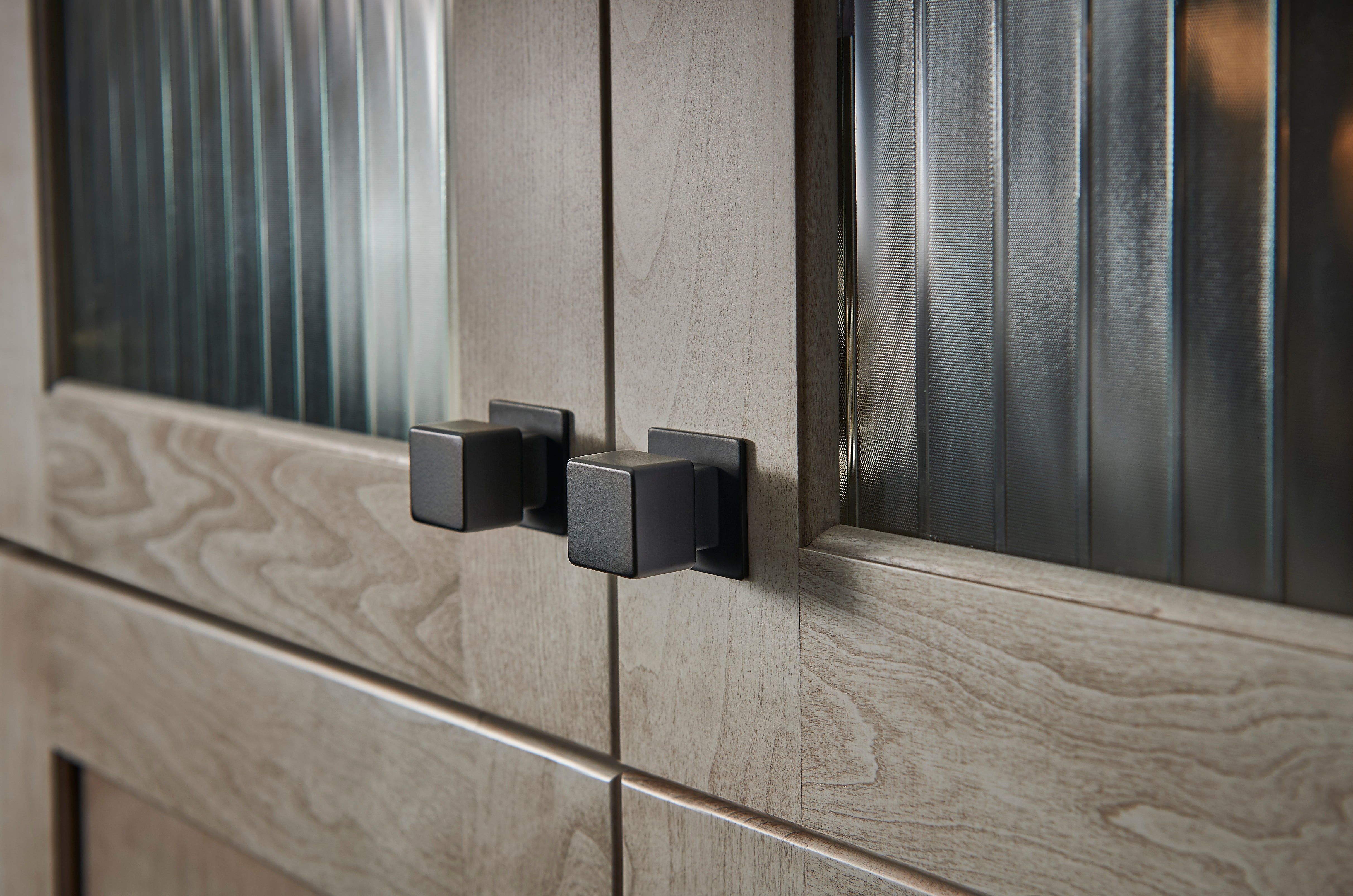 Tapered 1" Length Square Knob - Polished Chrome