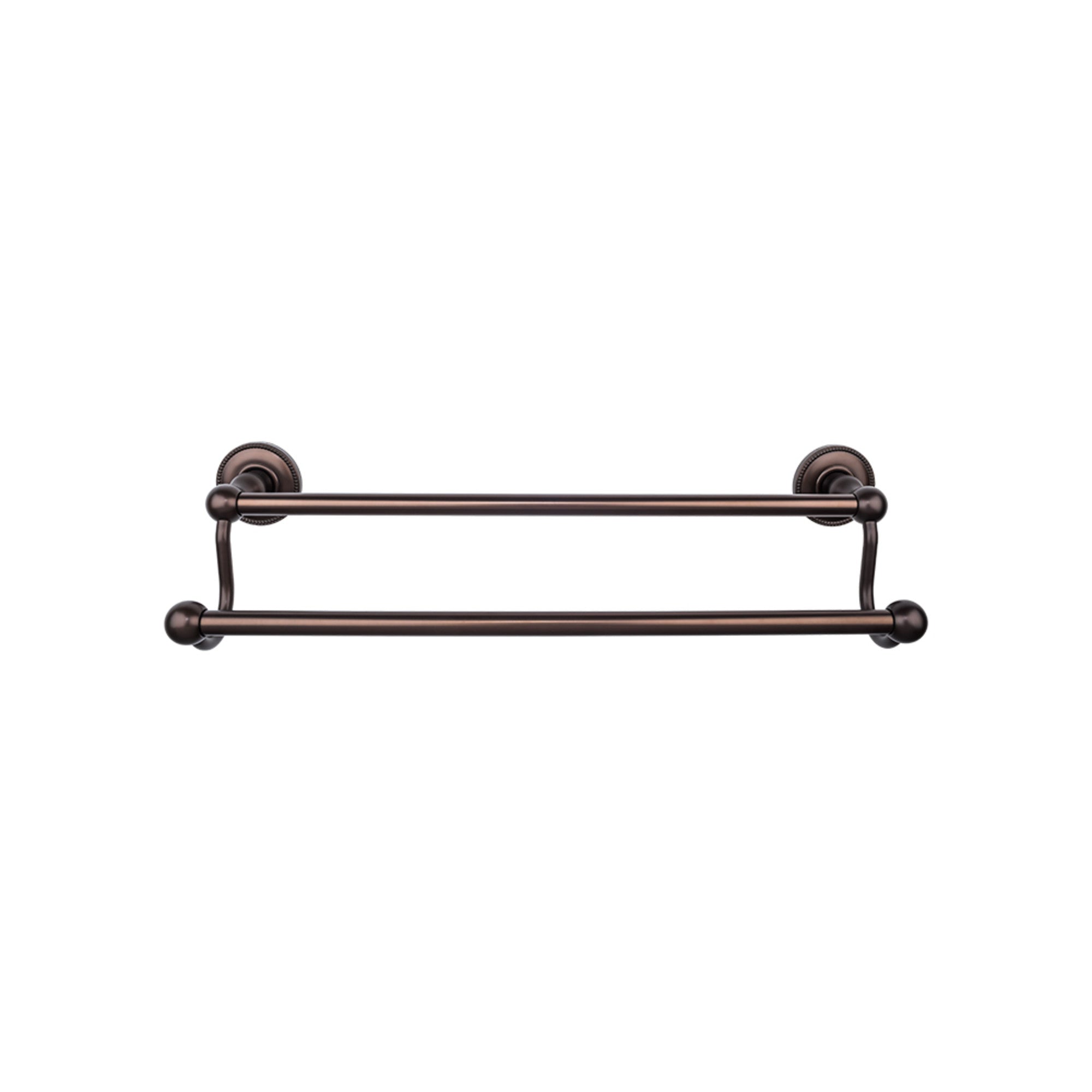 TOP BATH (R) Edwardian Bath Double 32 1/2" Wall Mounted  Towel Bar - Oil Rubbed Bronze