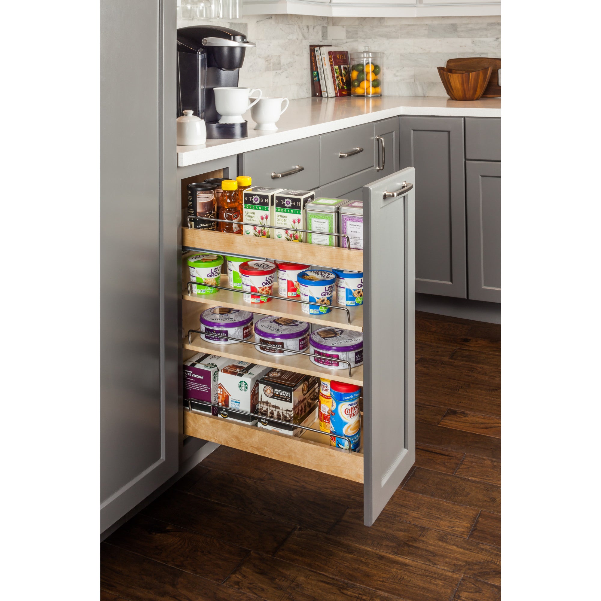 14" "No Wiggle" Base Cabinet Soft-close Pullout