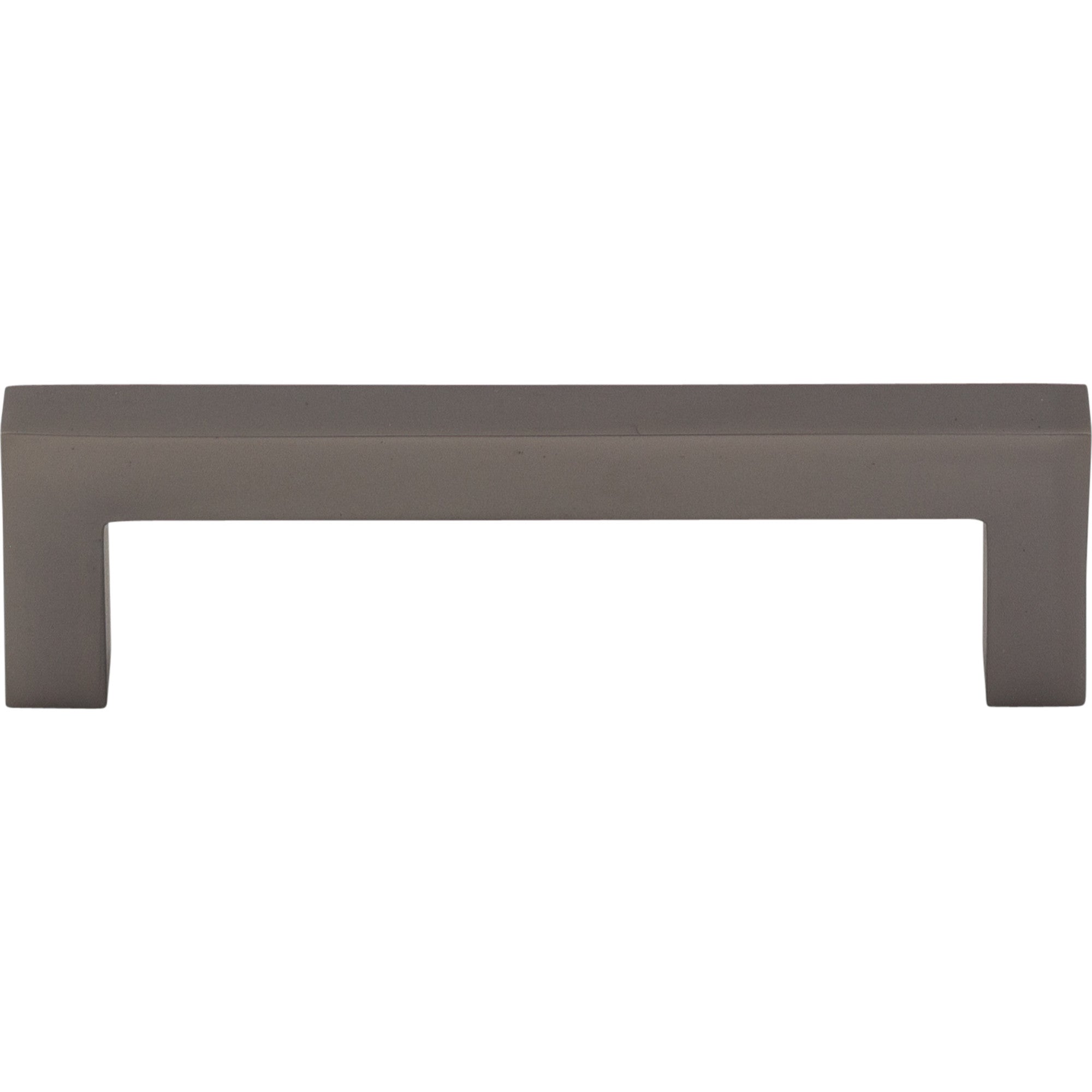 Square Bar 3 3/4" Center to Center Bar Pull - Ash Gray