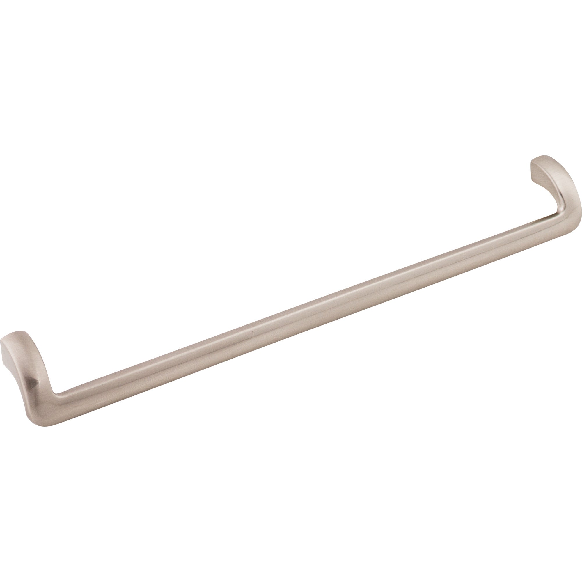 Kentfield 12" Center to Center Drop Handle - Brushed Satin Nickel