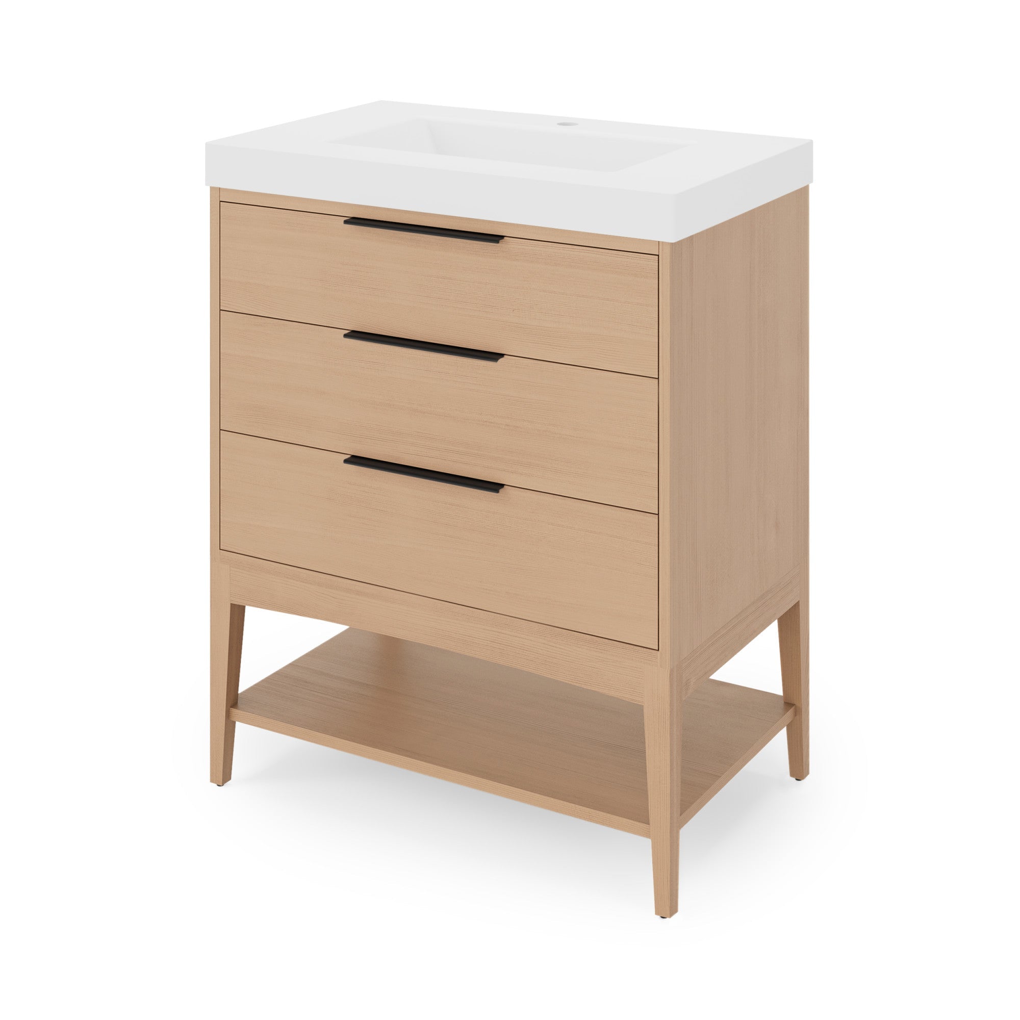 30" Gardner Vanity – Natural Oak