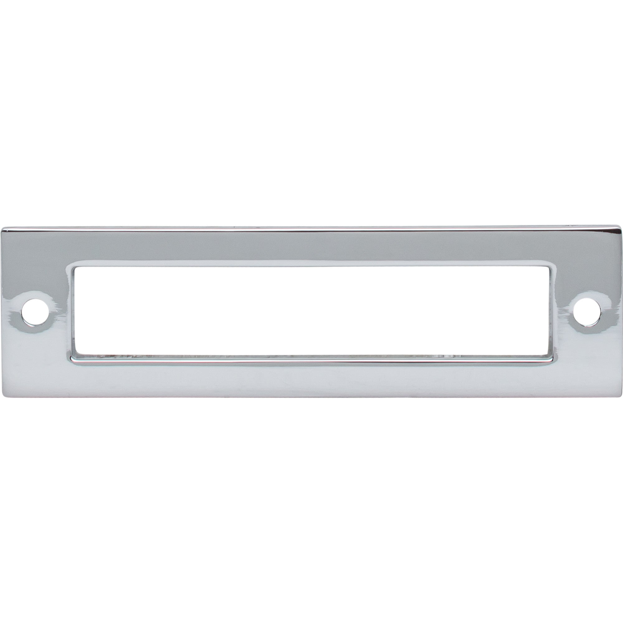 Hollin 3 3/4" Center to Center Pull Backplate - Polished Chrome